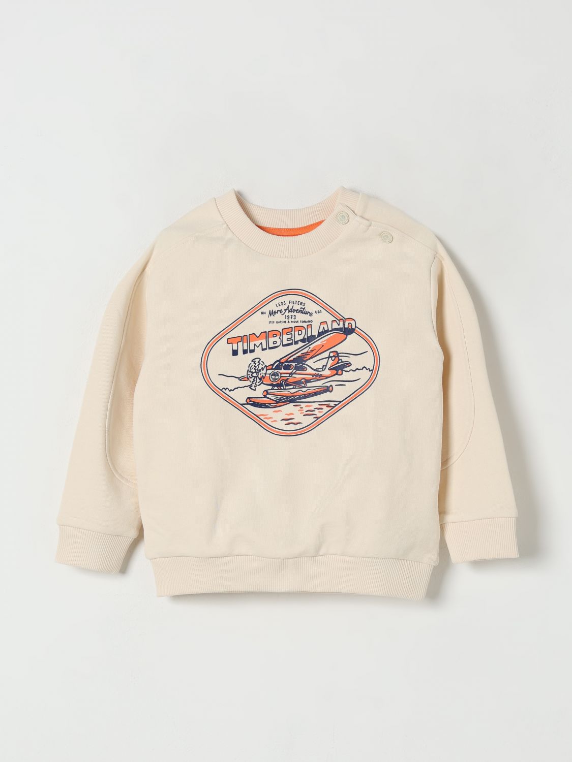 TIMBERLAND SWEATER TIMBERLAND KIDS COLOR CREAM G99083078