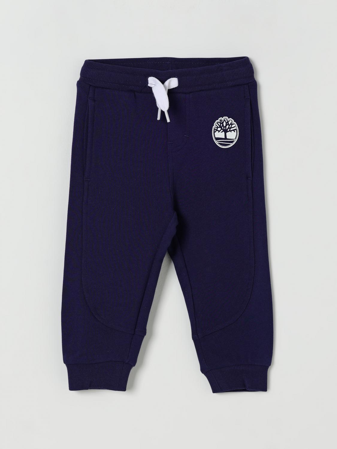 Timberland Pants Kids Color Blue In Blue