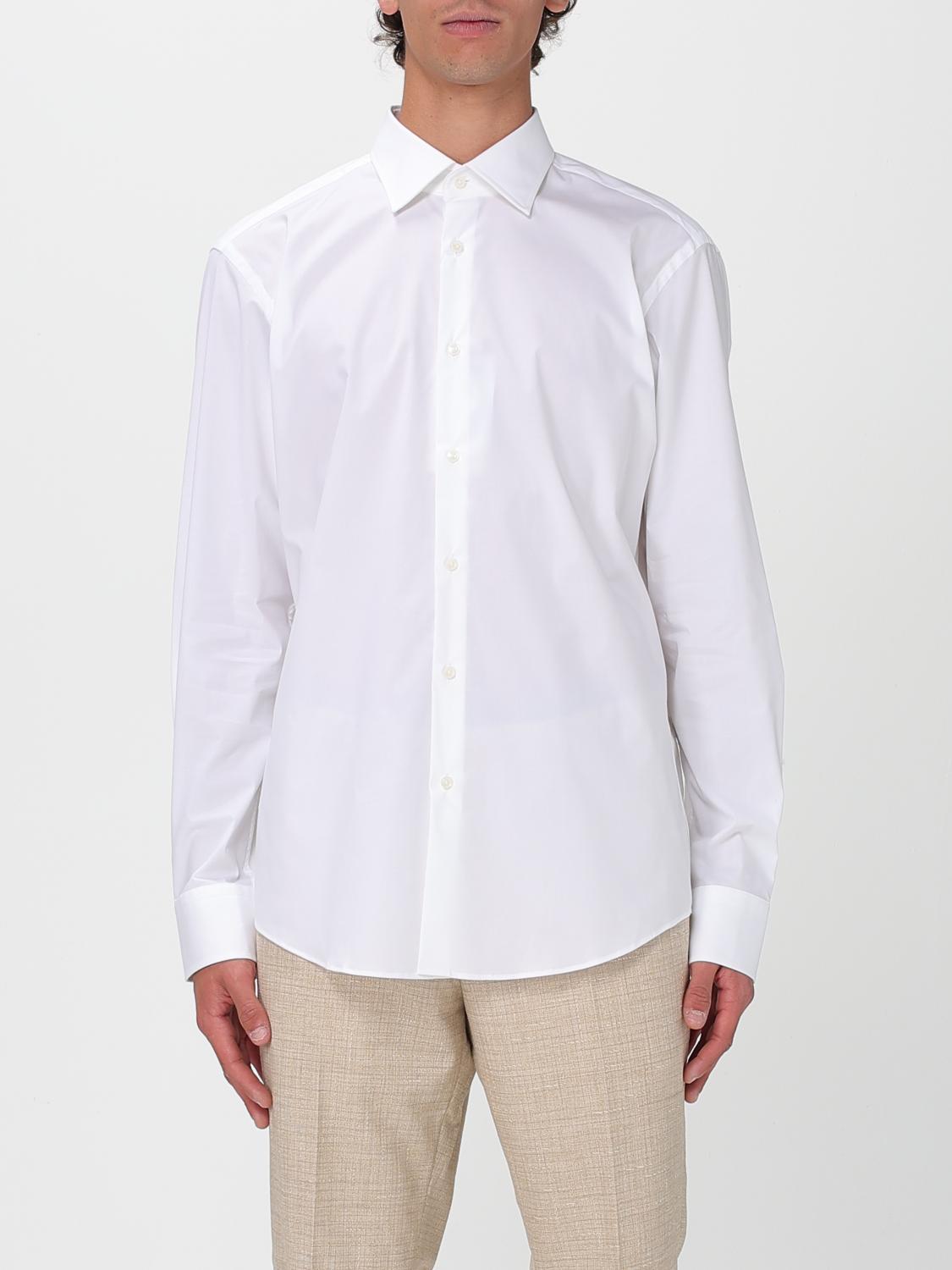 Hugo Boss Camicia Classica Boss In Cotone Stretch
