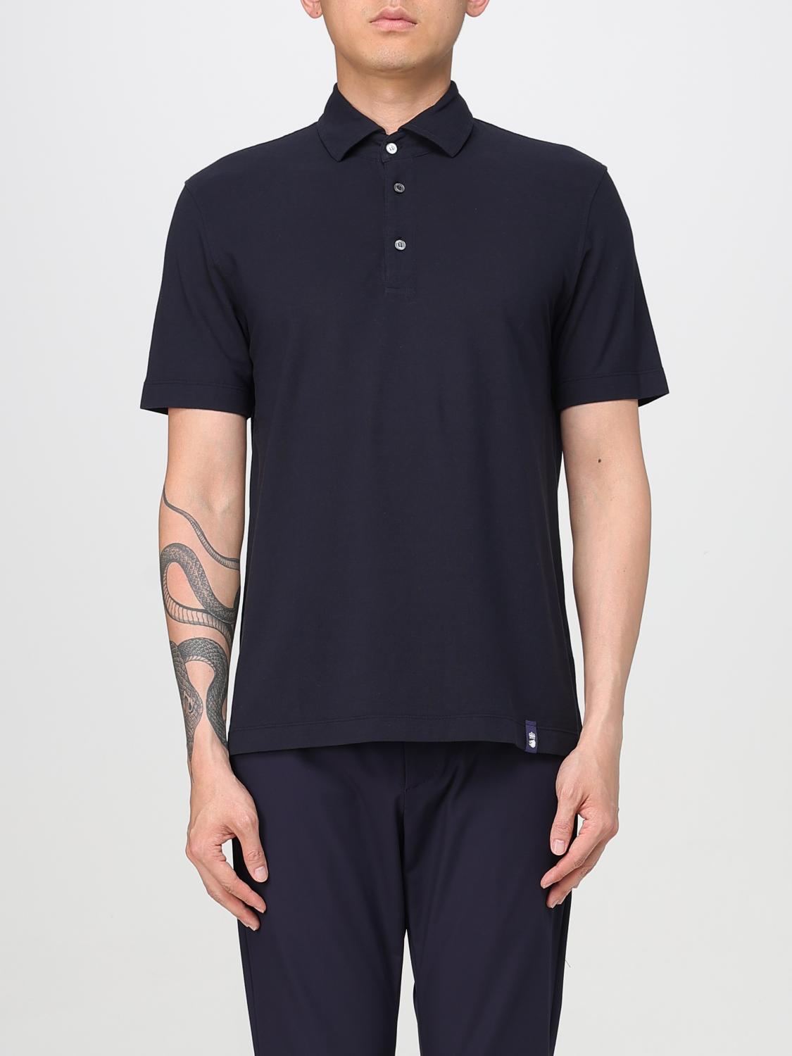 Drumohr Knitted Cotton Polo Shirt