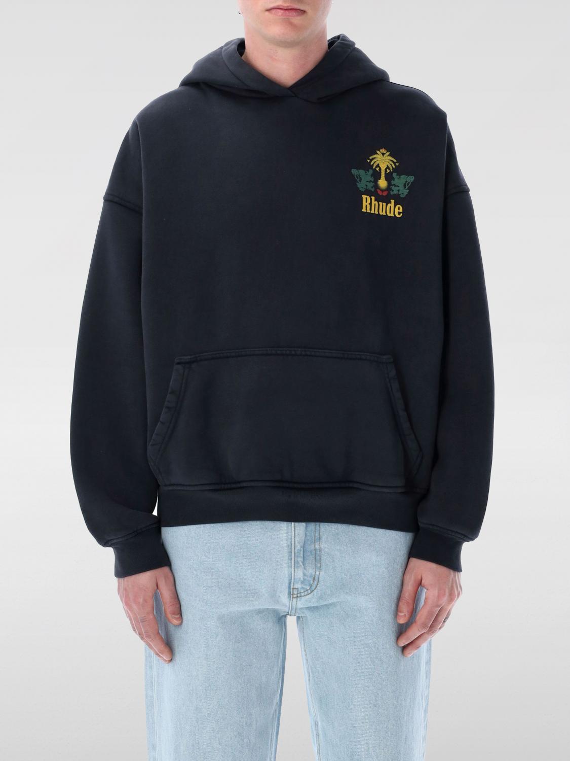 Rhude Tobacco Hoodie Graphic Print