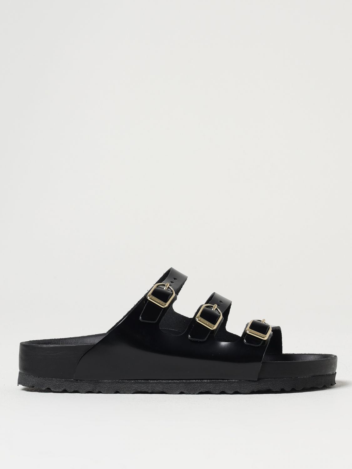 Birkenstock Florida Dbuckle Exquisite Shine Fit S Shoes