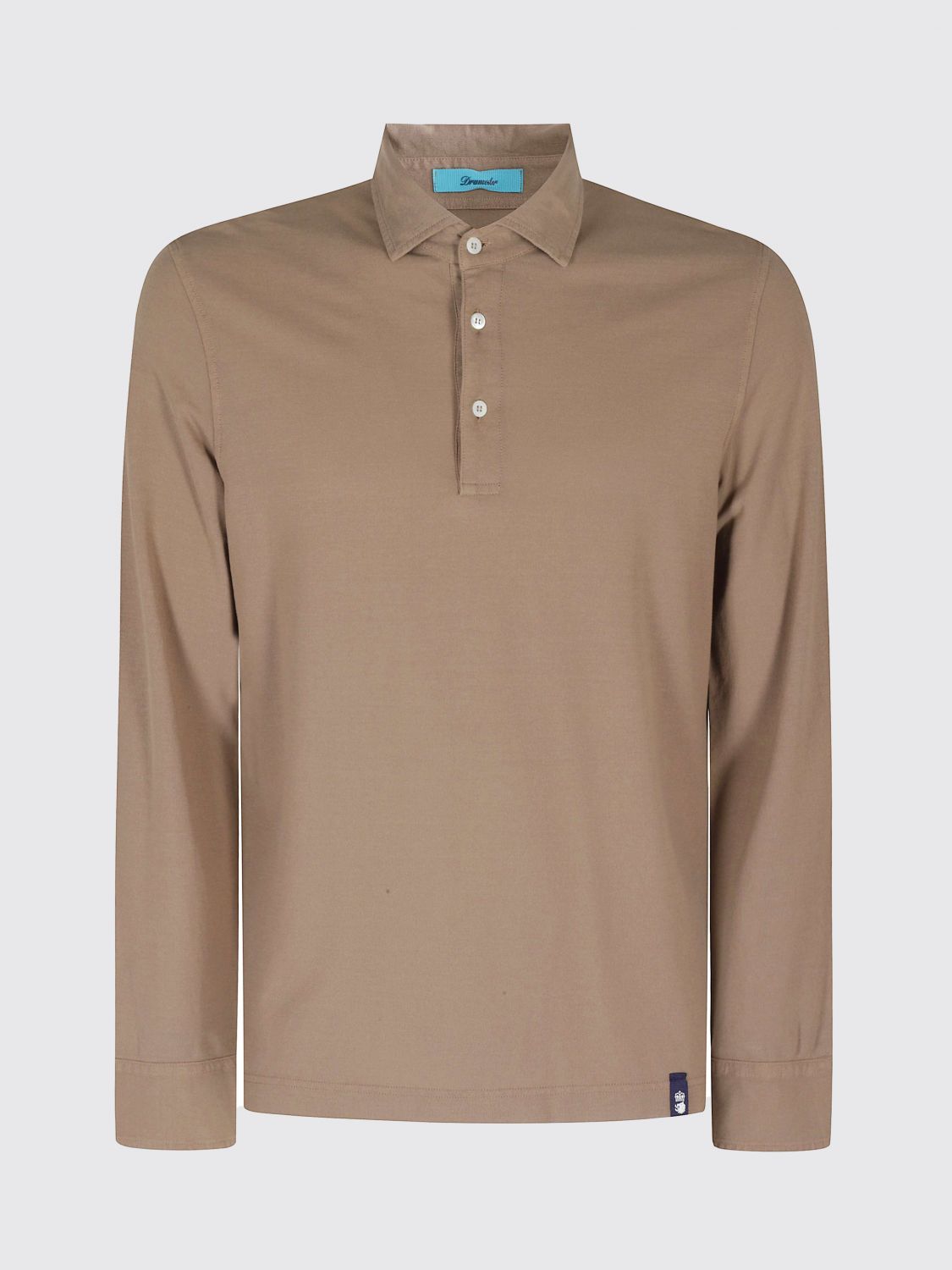 Drumohr Ice ml Polo In Neutral
