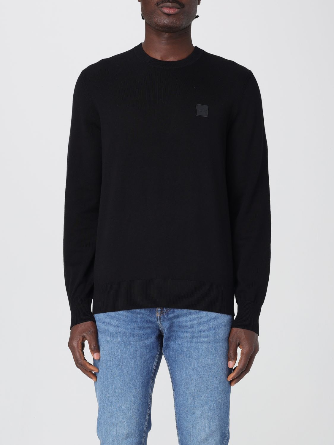 Shop Hugo Boss Sweater Boss Men Color Black