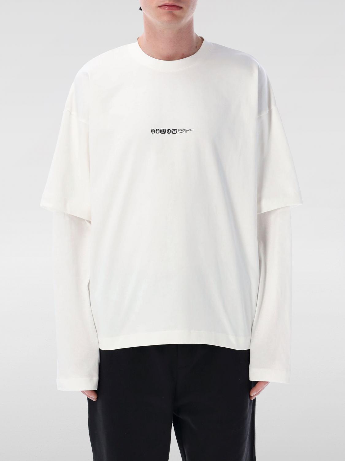 Oamc Peacemaker Painted Double Layer Boxy T-shirt