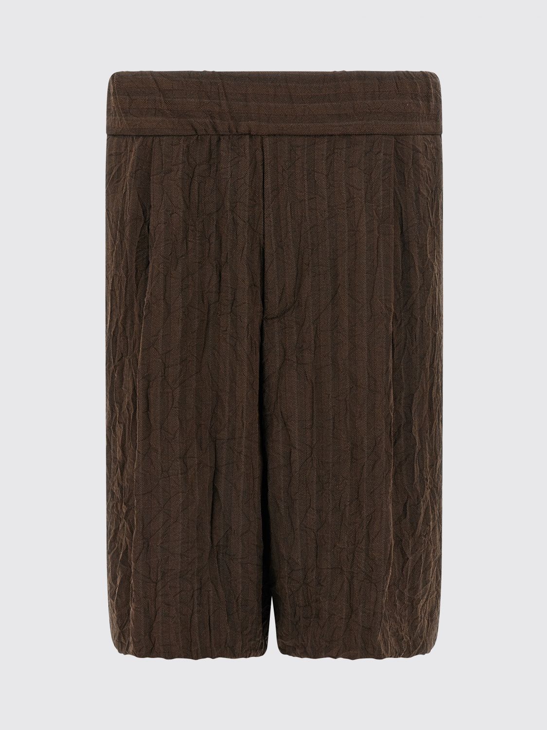Shorts DRIES VAN NOTEN Men color Brown Shorts DRIES VAN NOTEN Men color Brown
