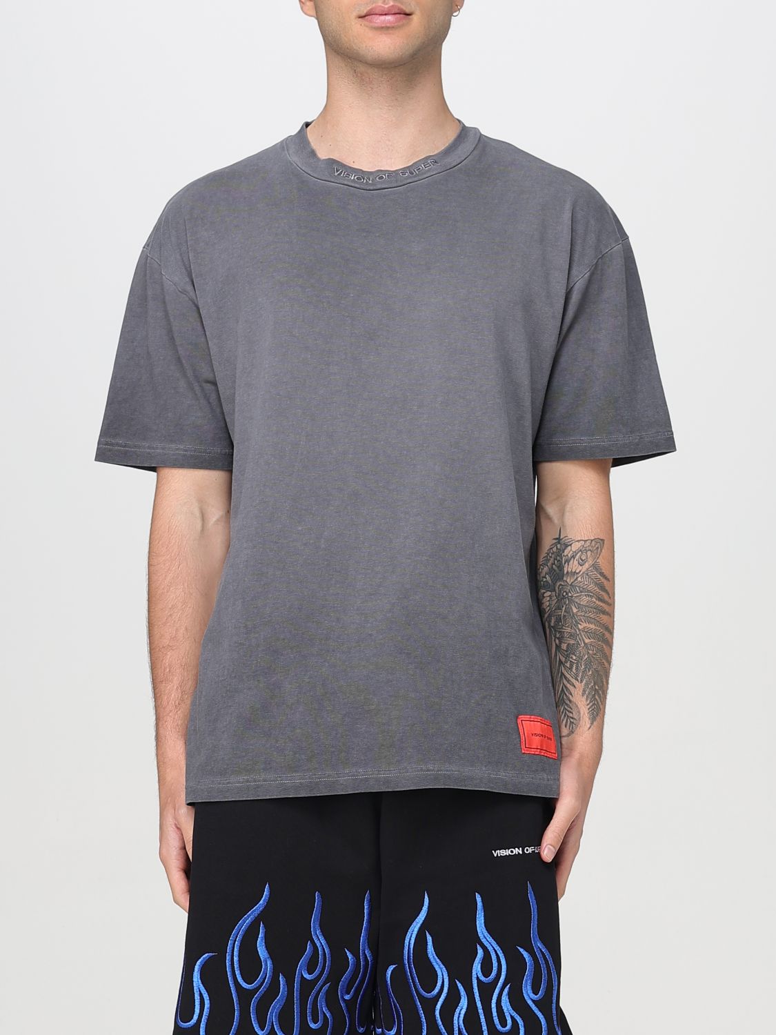 Vision Of Super T-shirt  Men Colour Grey
