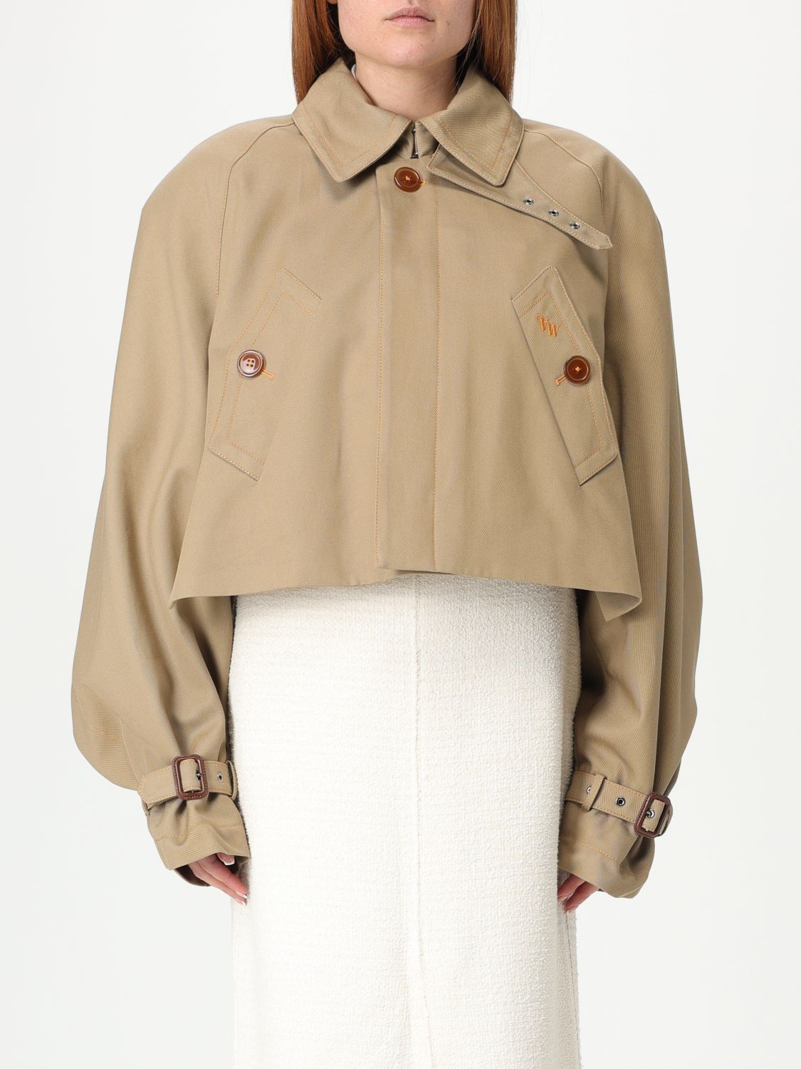 Vivienne Westwood Casual Jacket With Embroidered Detail And Epaulettes