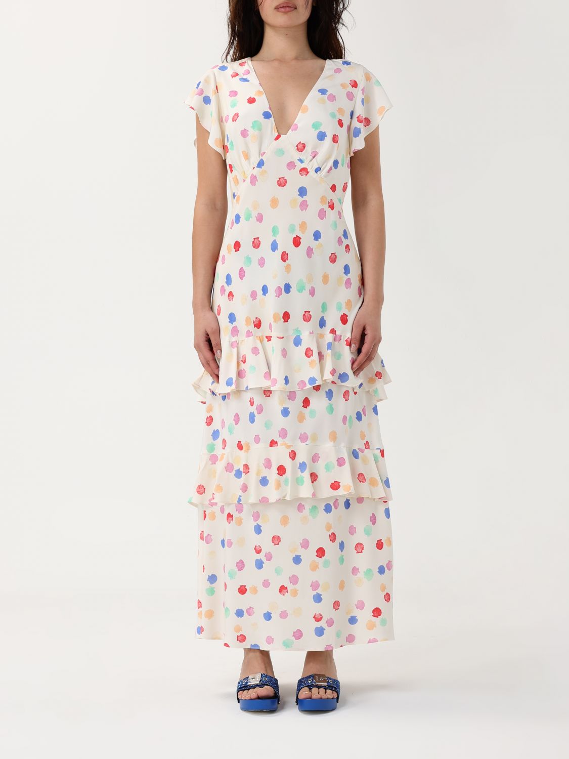 Rixo London Dress  Woman Colour White