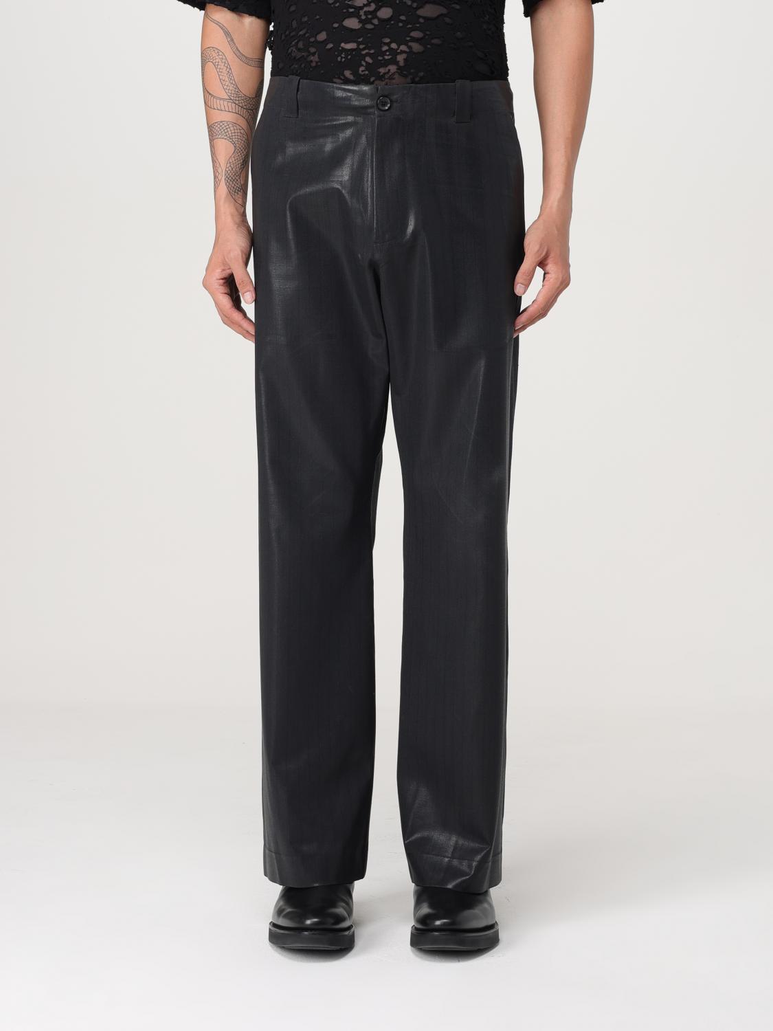 Shop Diesel Pants  Men Color Black