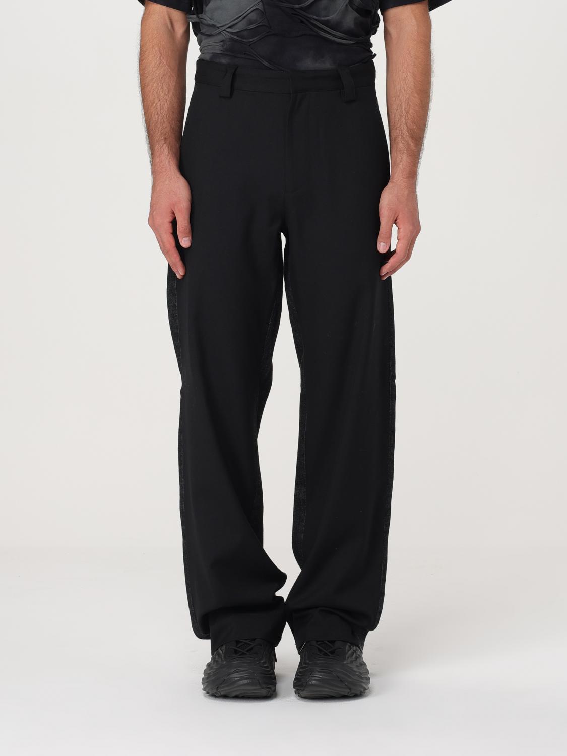 Shop Diesel Pants  Men Color Black In Schwarz