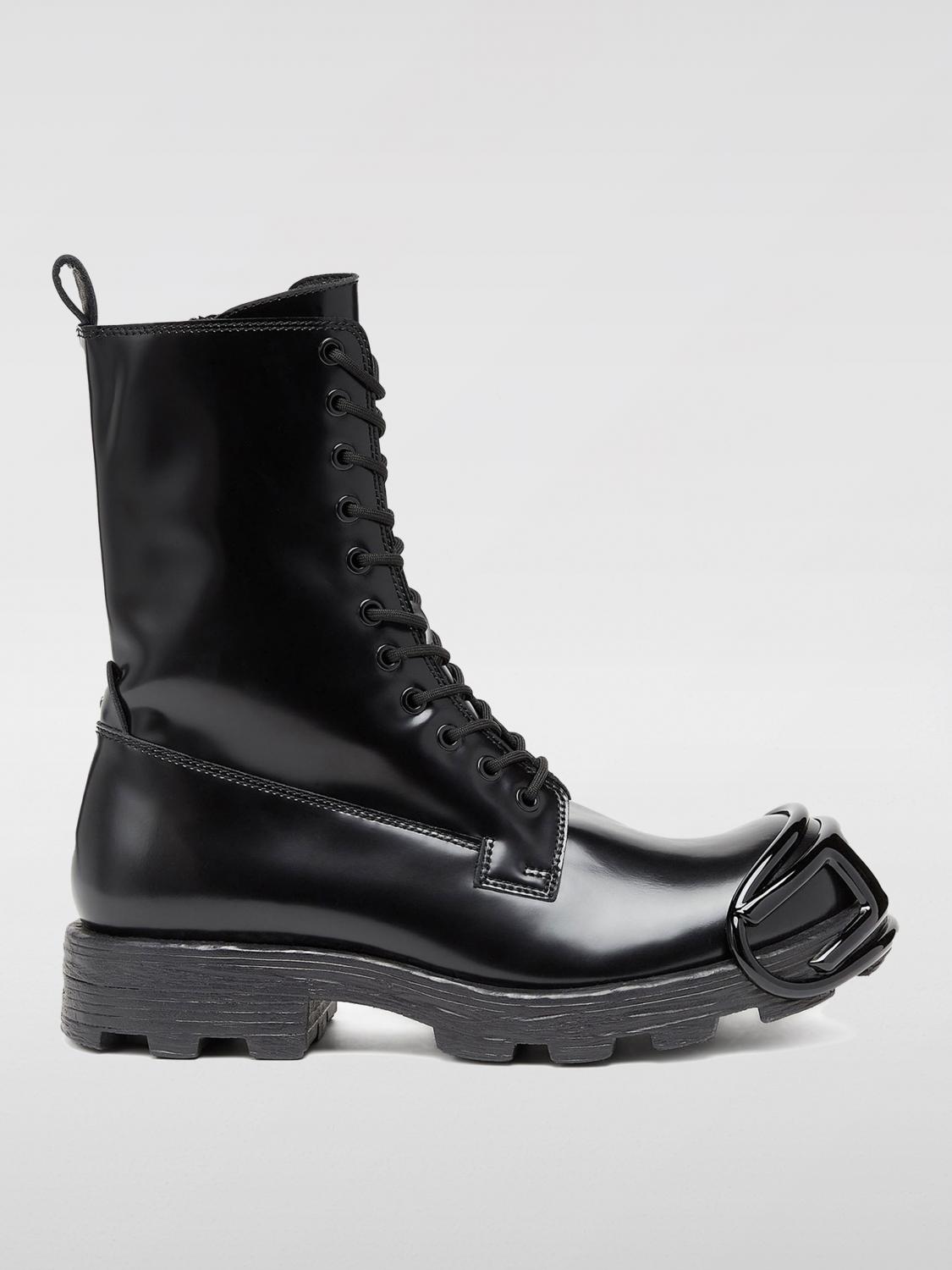 Shop Diesel Boots  Men Color Black In Schwarz