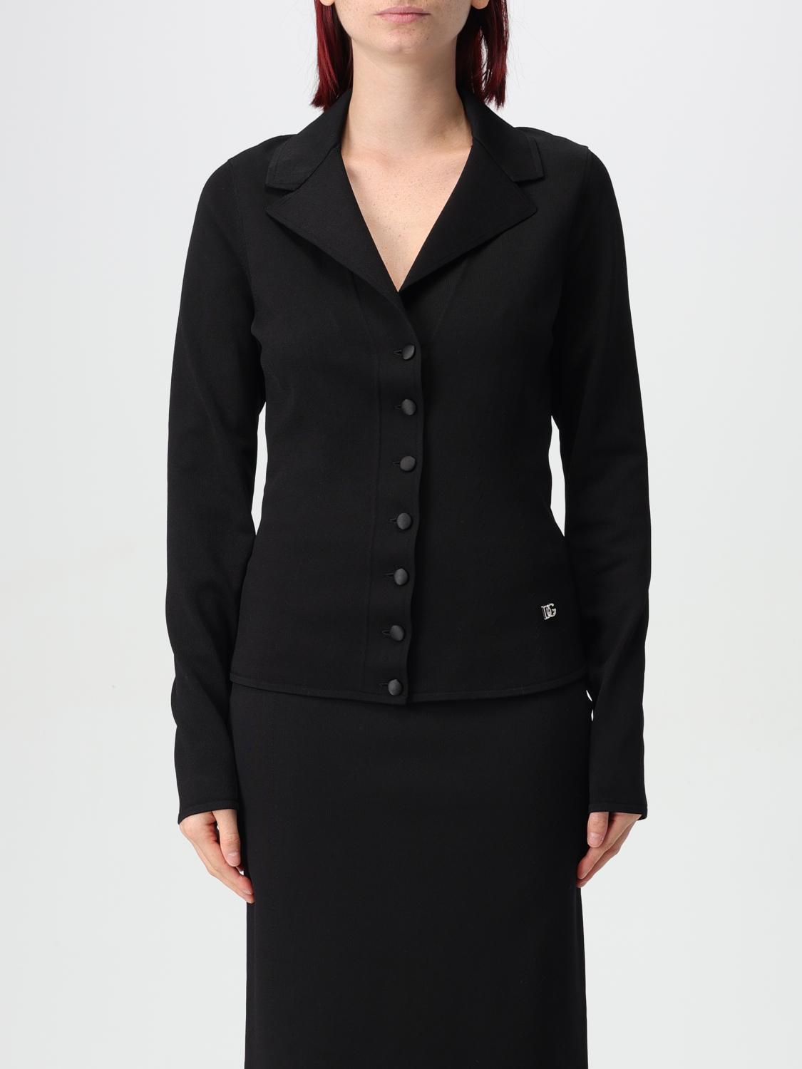 Shop Dolce & Gabbana Jacket  Woman Color Black