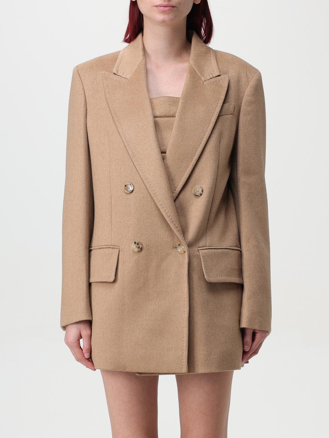 Shop Max Mara Blazer  Woman Color Beige