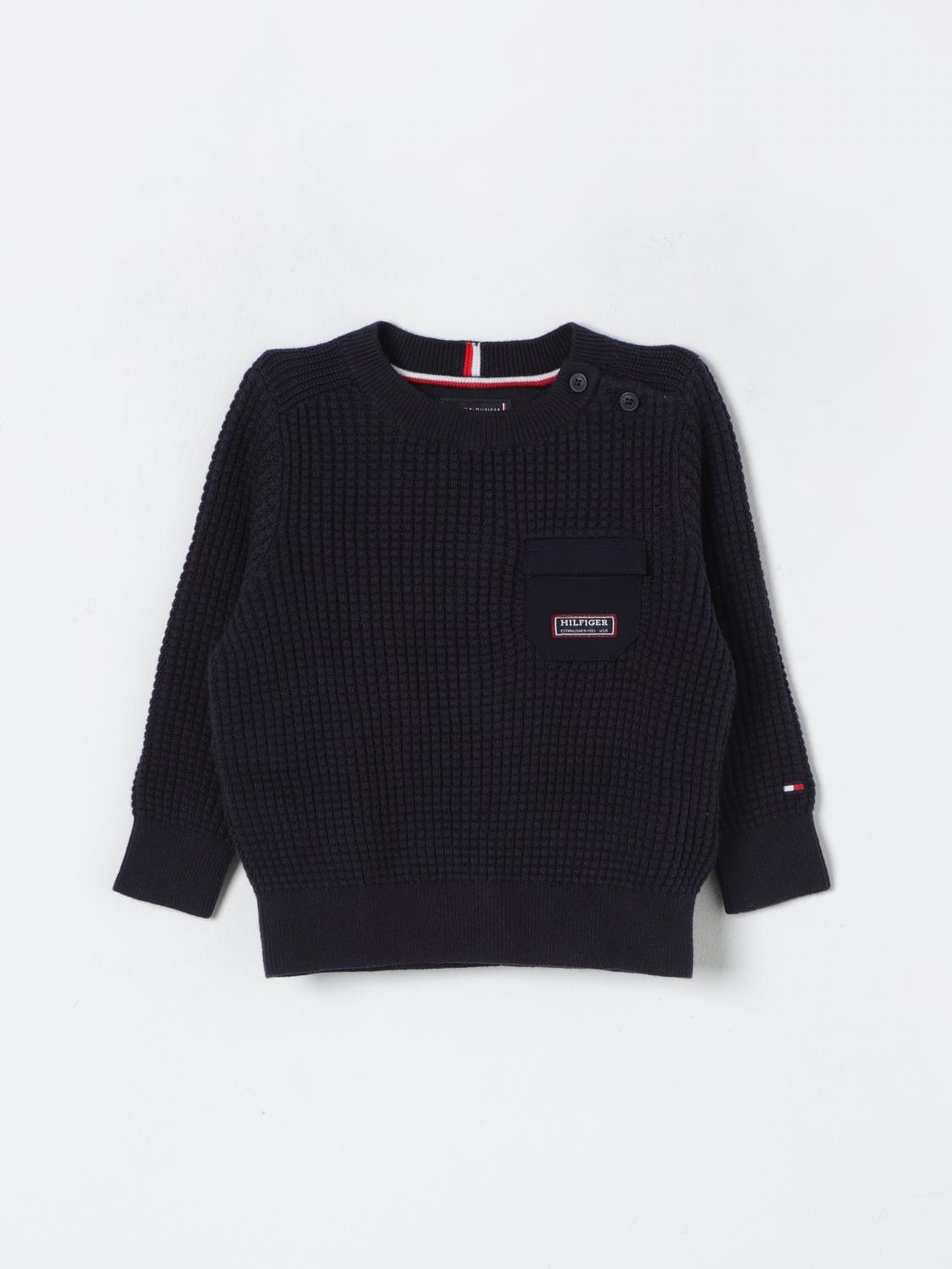 TOMMY HILFIGER SWEATER TOMMY HILFIGER KIDS COLOR BLUE G99453009