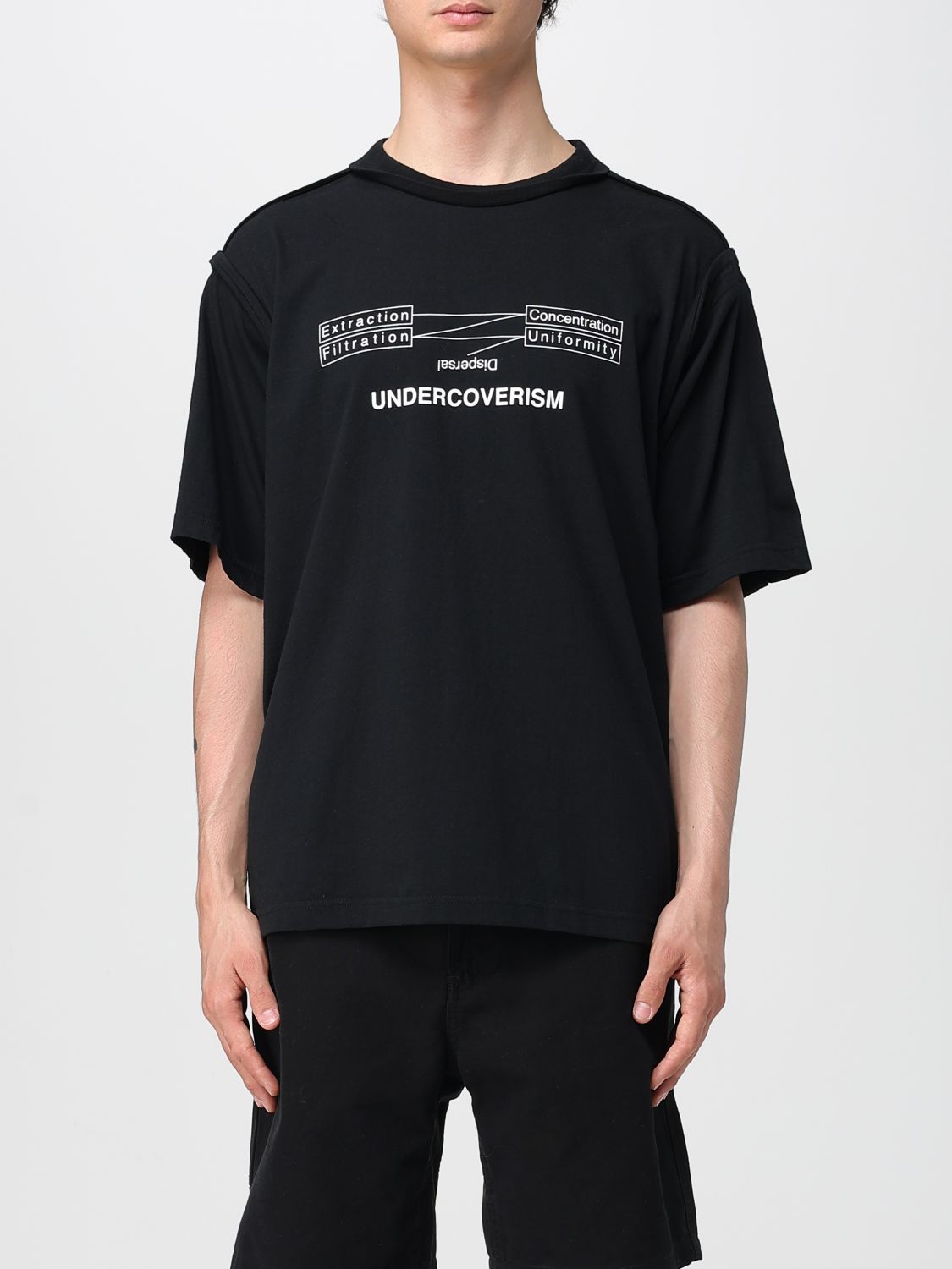 Undercover Graphic Print Black Crew Neck T-shirt