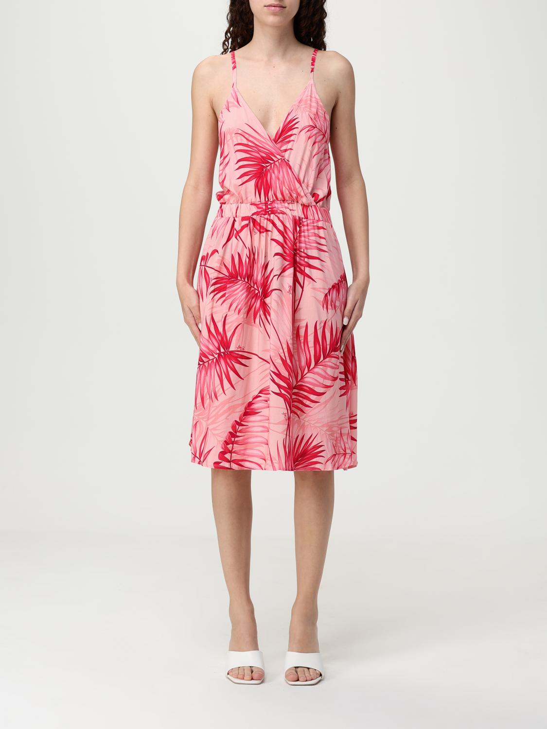 Liu •jo Dress Liu Jo Woman Color Pink In Pink