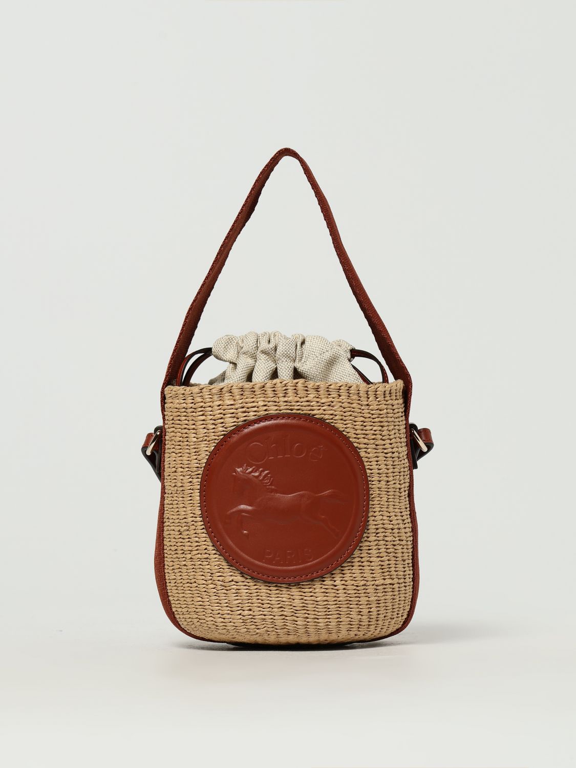 Chloé Small Horse Medal Tote Bag