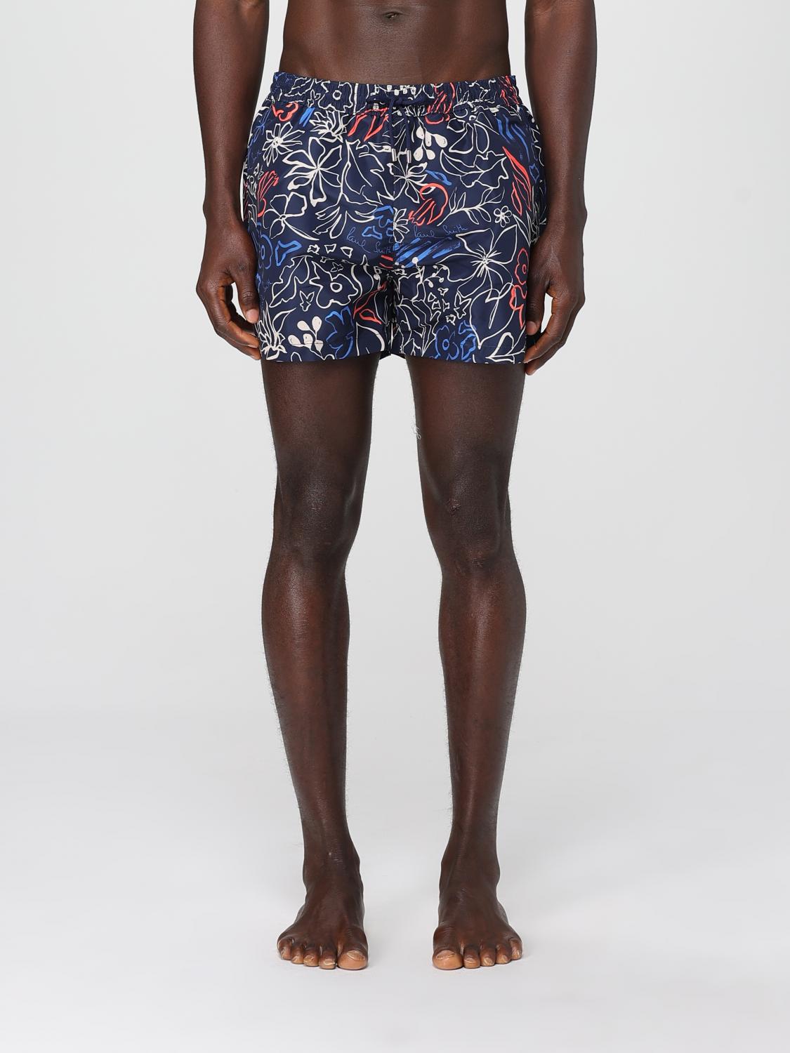 Paul Smith Swimsuit  Men Color Blue In Multi