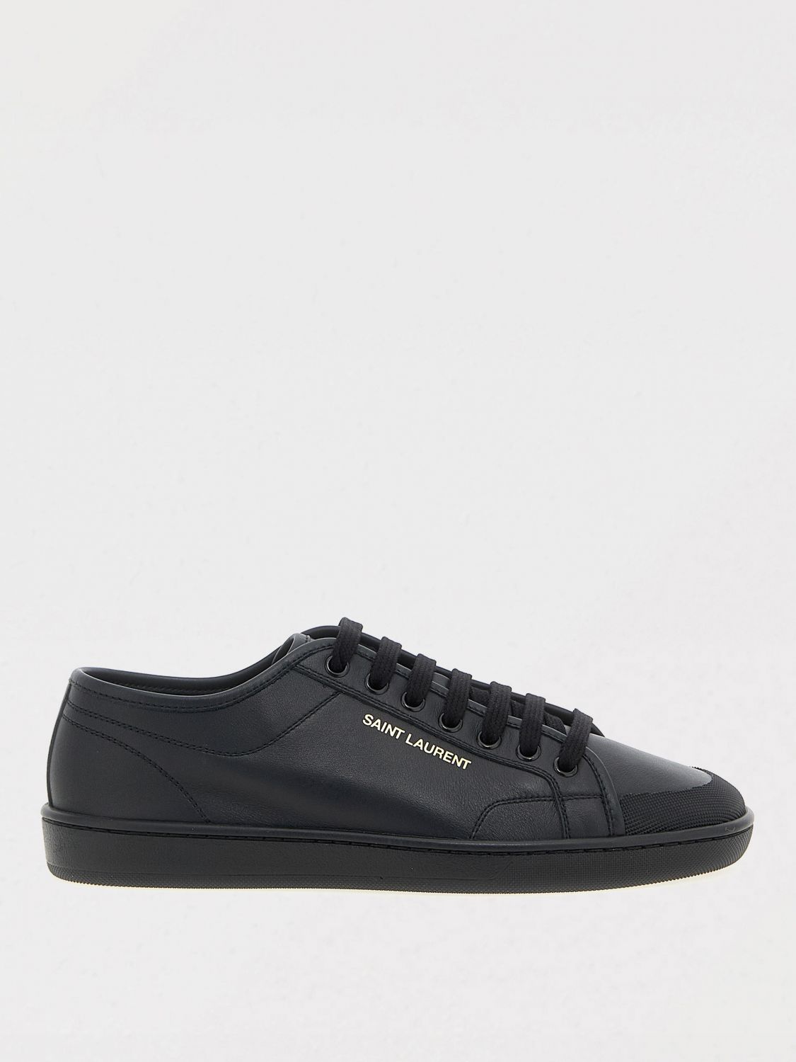 Saint Laurent Gym Sneakers In Black