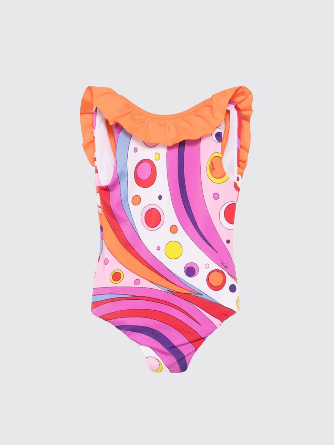 Pucci Kids' Costume Da Bagno Intero Stampato