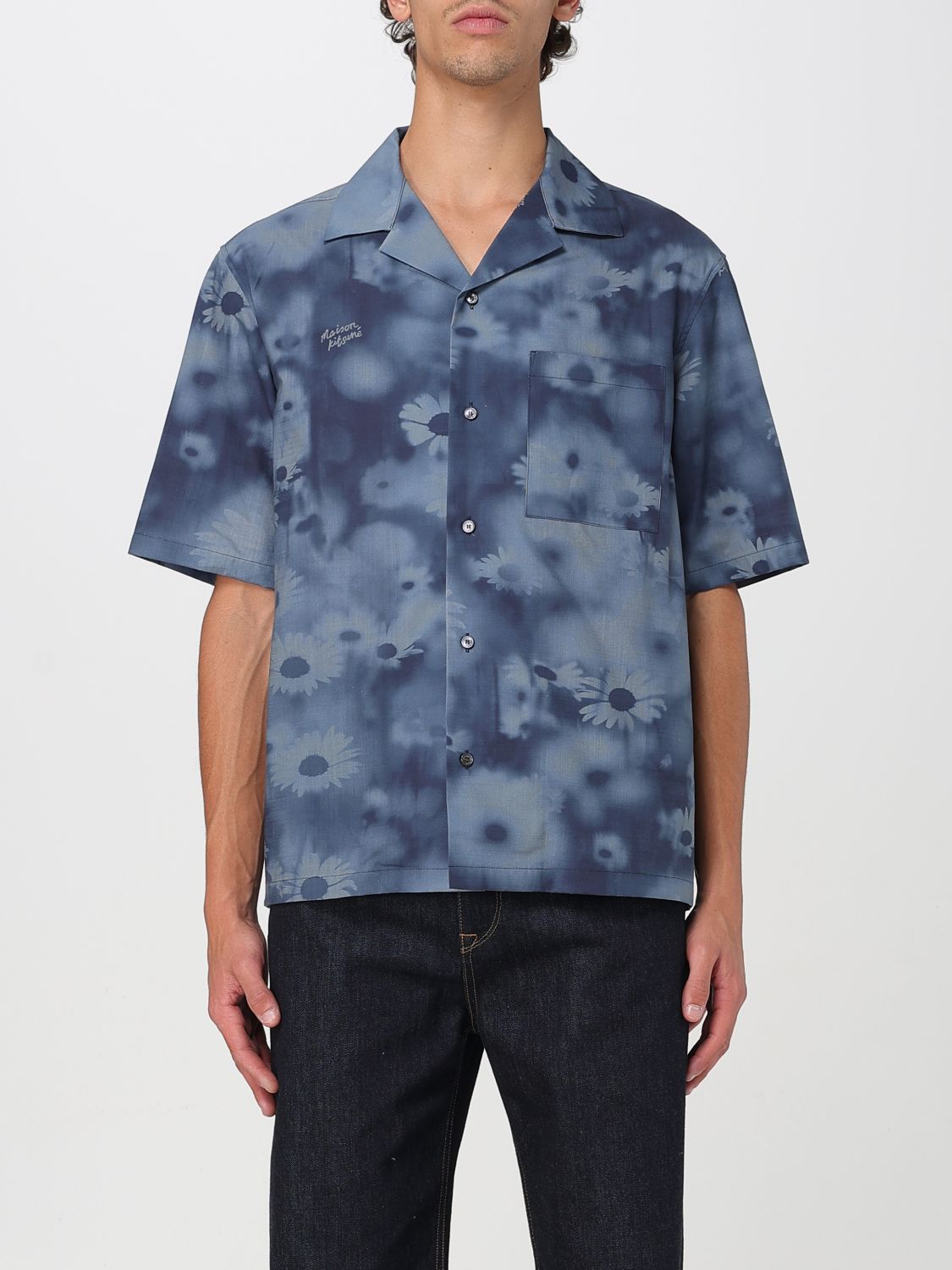 MAISON KITSUNÉ SHIRT MAISON KITSUNÉ MEN COLOR RED H00572014