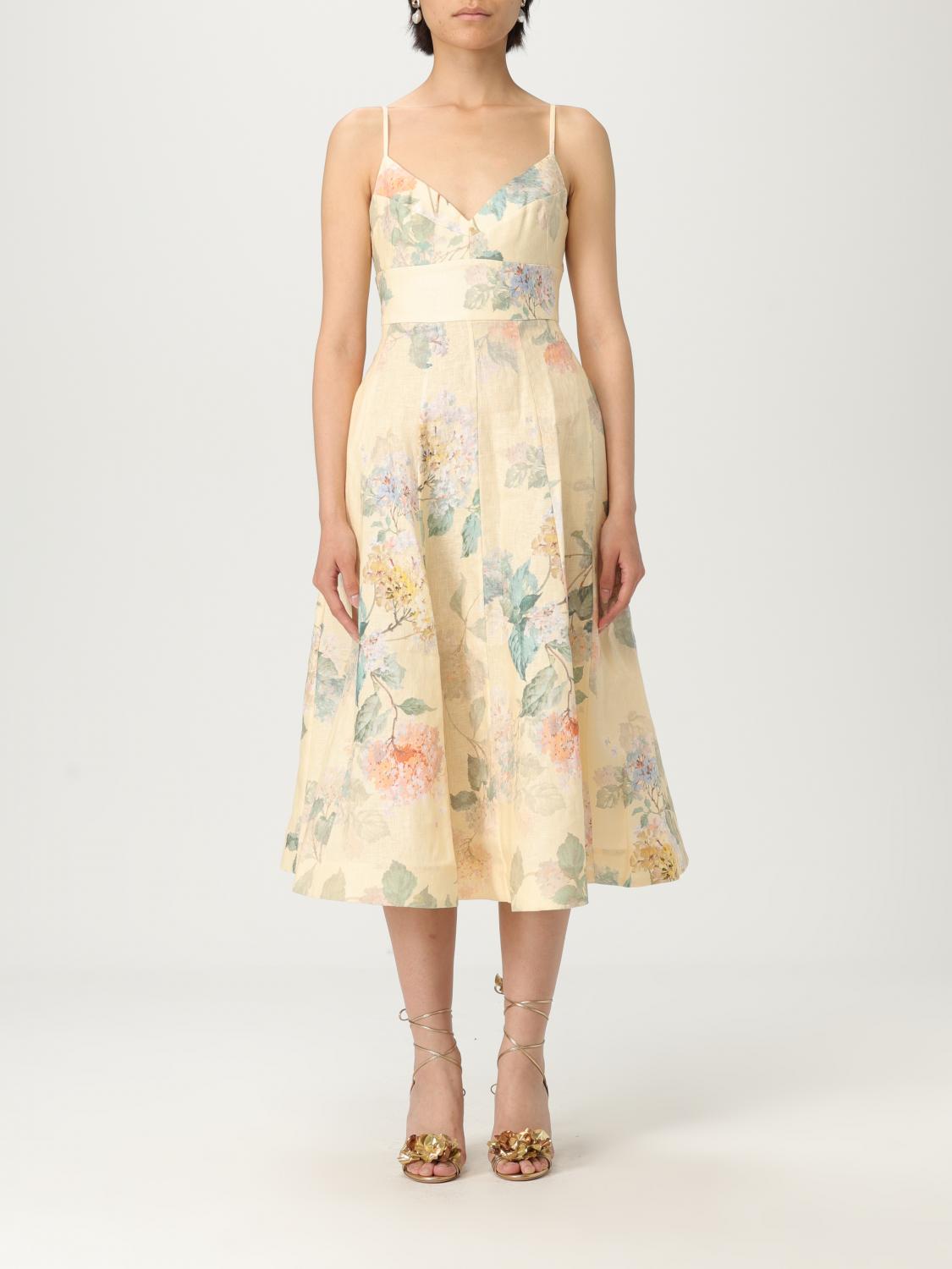 オールインワン・サロペット Zimmermann Illuminate Midi Dress With Fitted Bustier And Zimmermann Illuminate Midi Dress With Fitted Bustier And