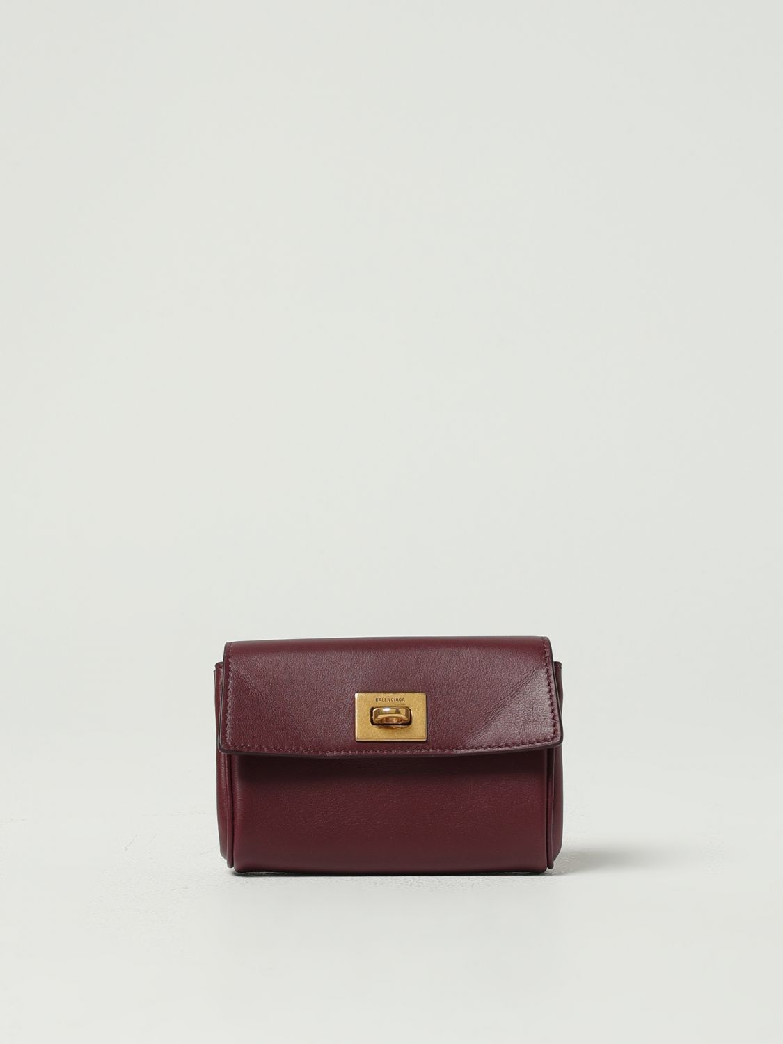Balenciaga Wallet  Woman Color Violet In Brown