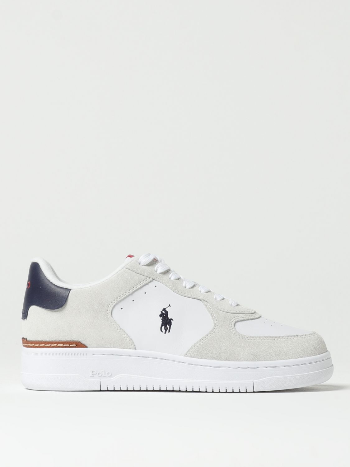 Polo Ralph Lauren Masters Court Nubuck & Leather Sneaker