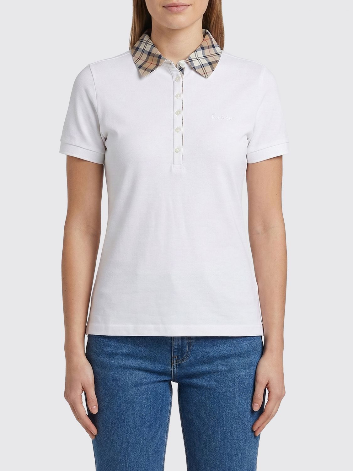 Barbour T-shirt Woman In White