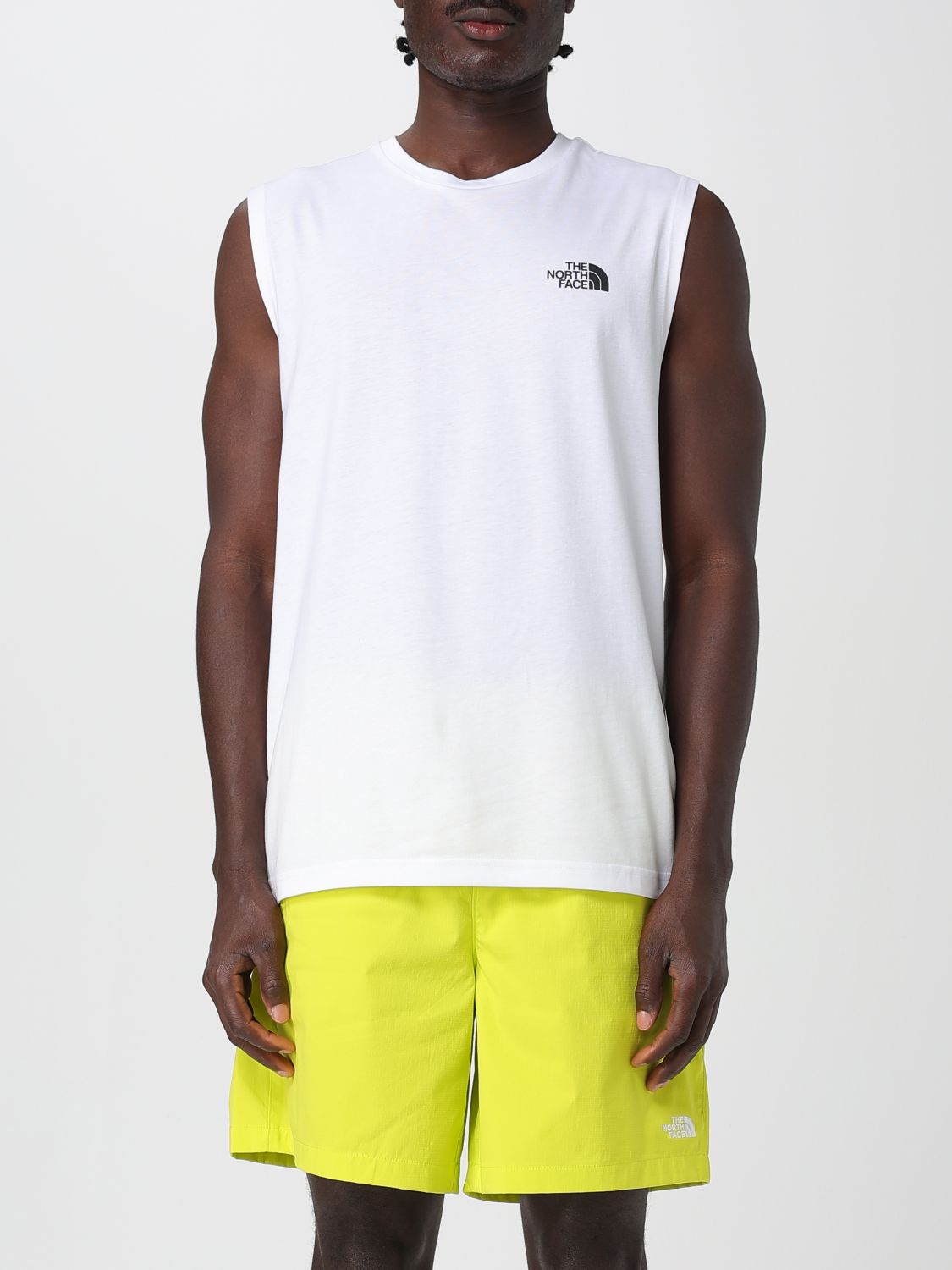 The North Face T-shirt Men Color White In White