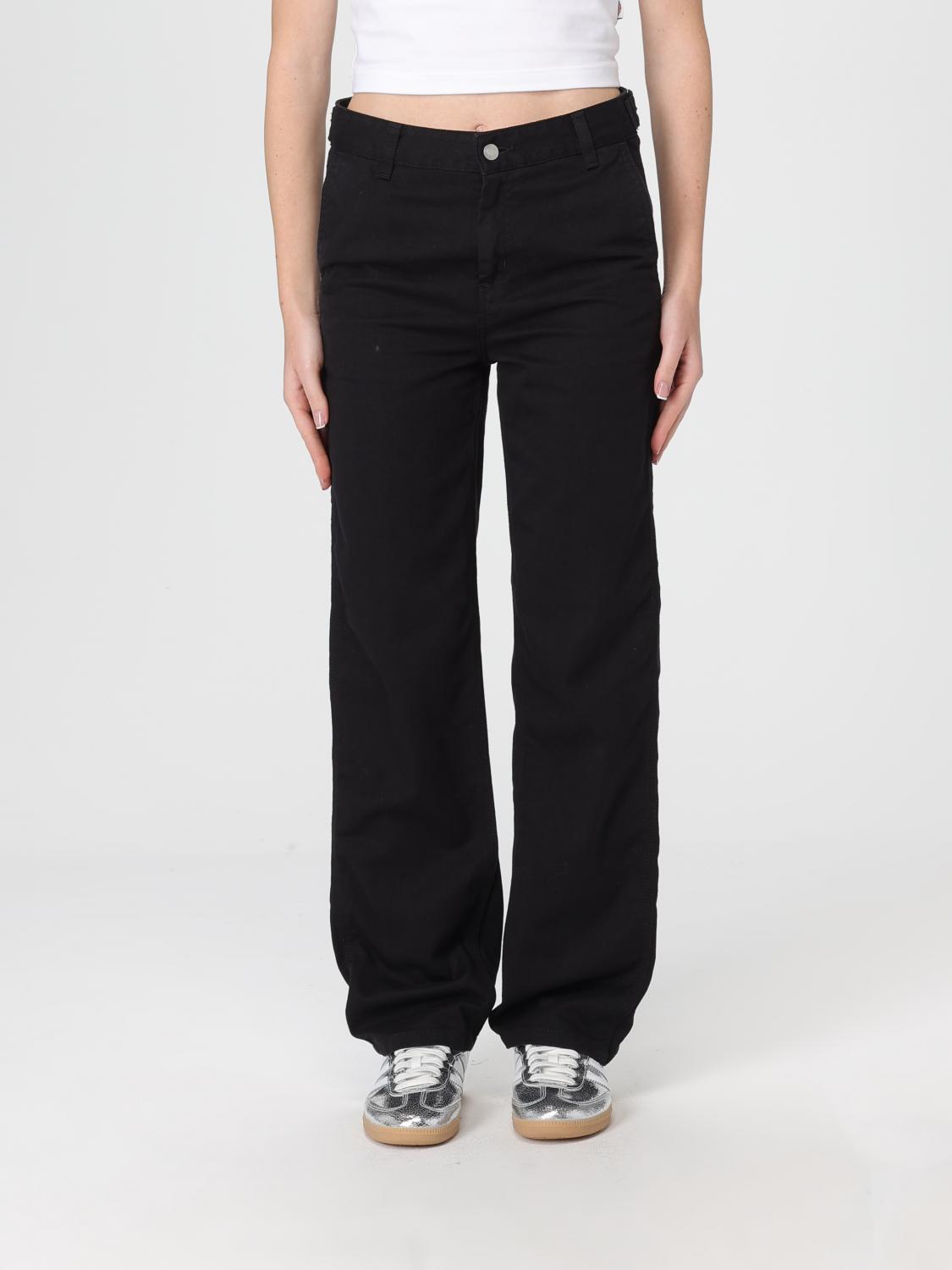 Carhartt Pants  Wip Woman Color Black In Black