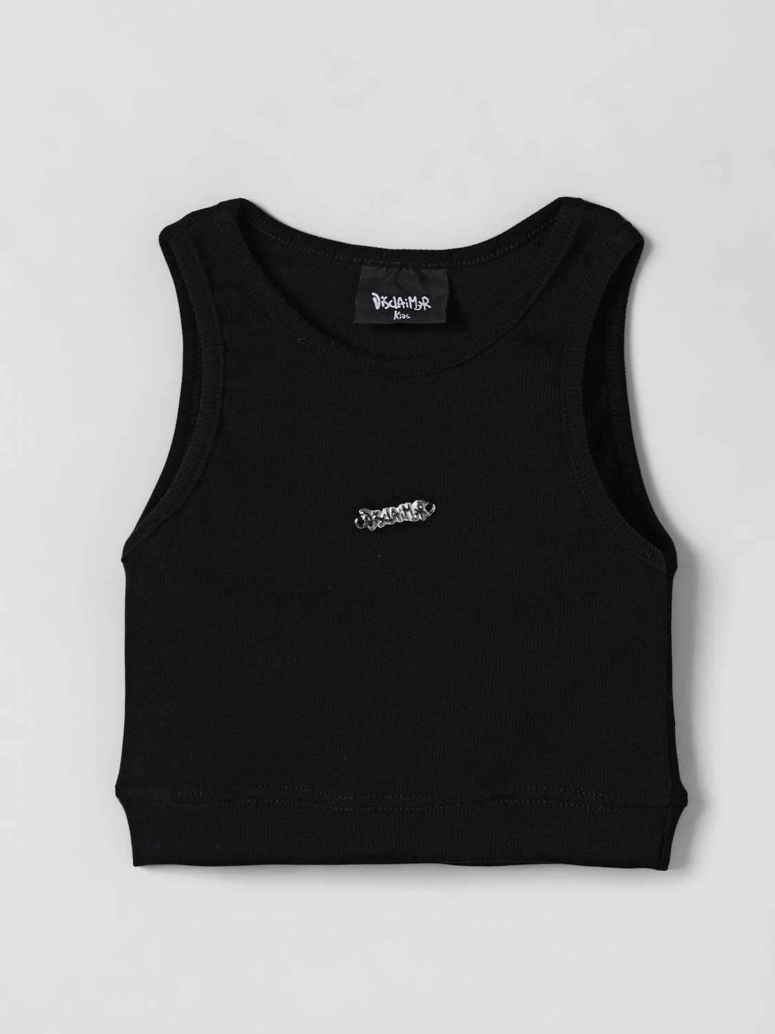 DISCLAIMER T-Shirt Kinder Farbe Schwarz