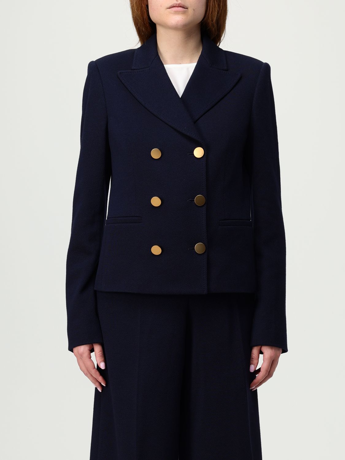Max Mara Blazer  Woman Color Marine