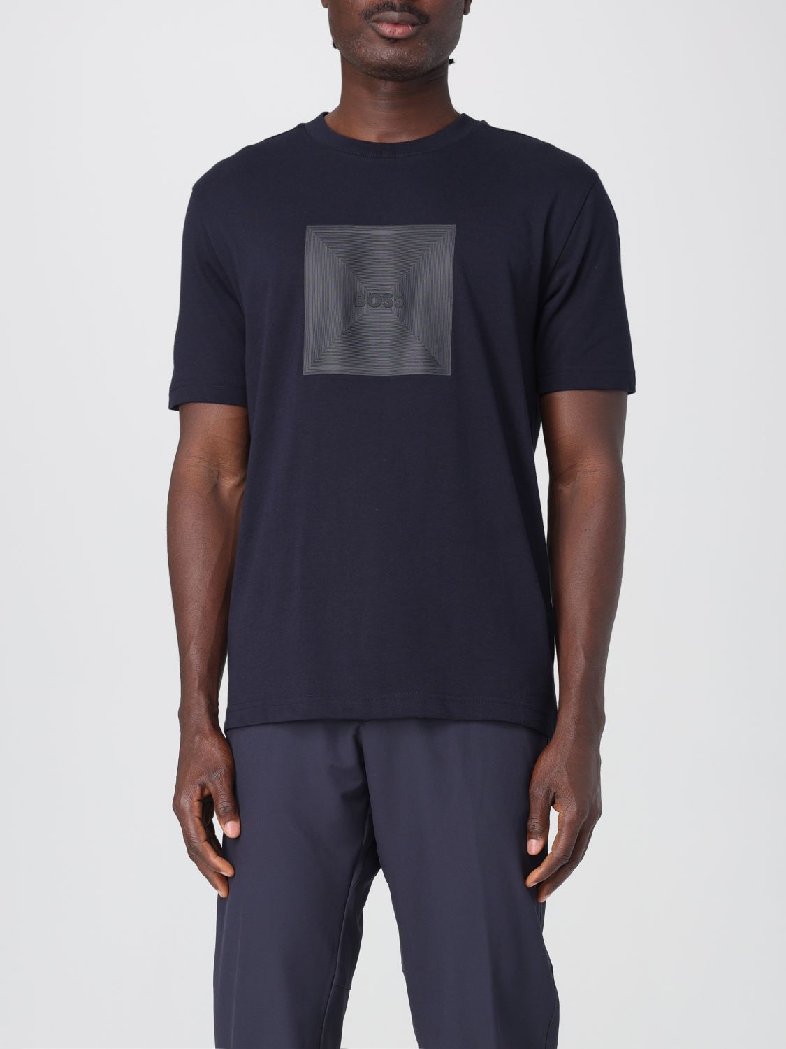 Hugo Boss T-shirt In Cotone Con Logo Boss