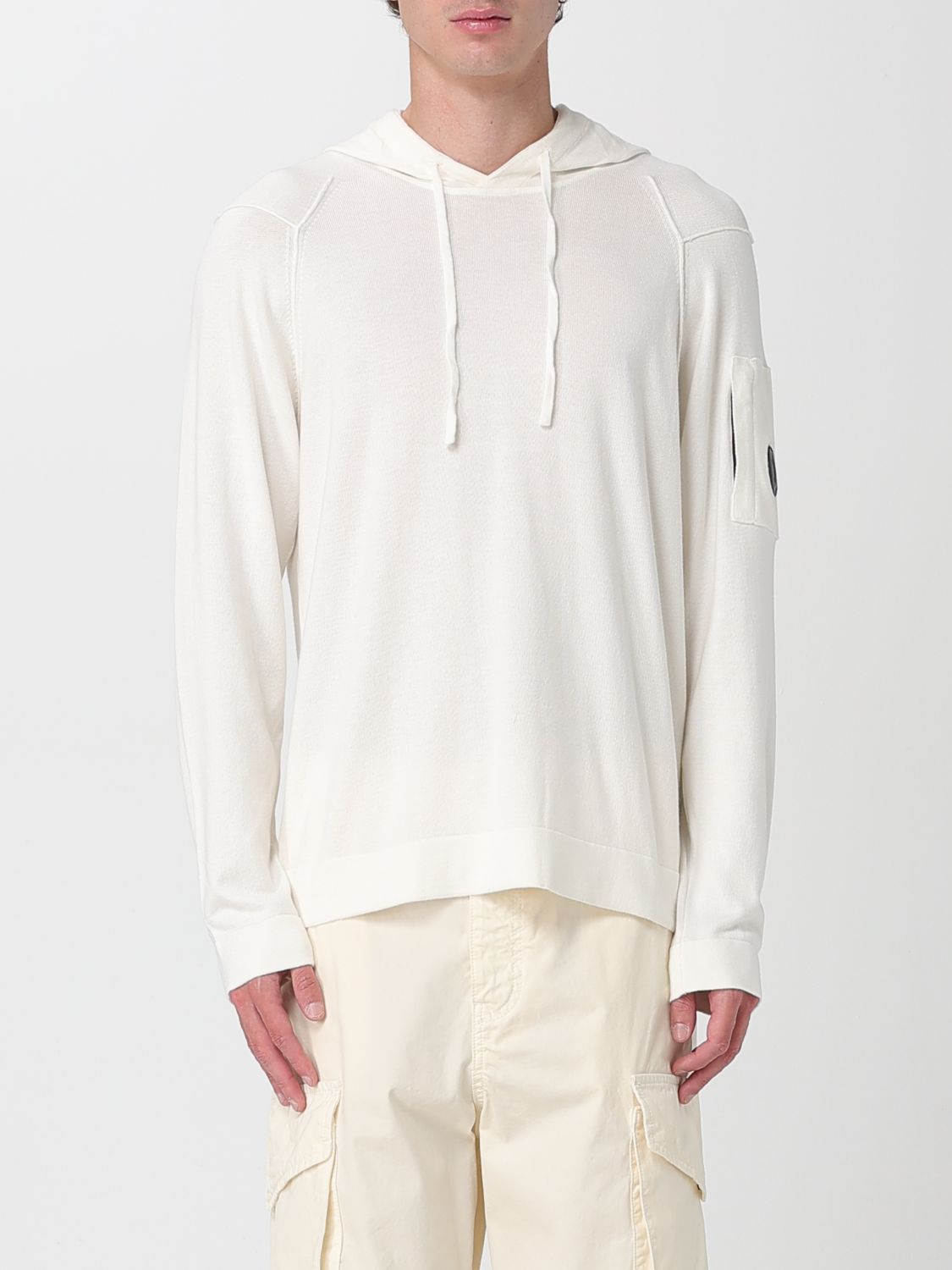 C.p. Company Sweatshirt C. P. Company Herren Farbe Weiss In White