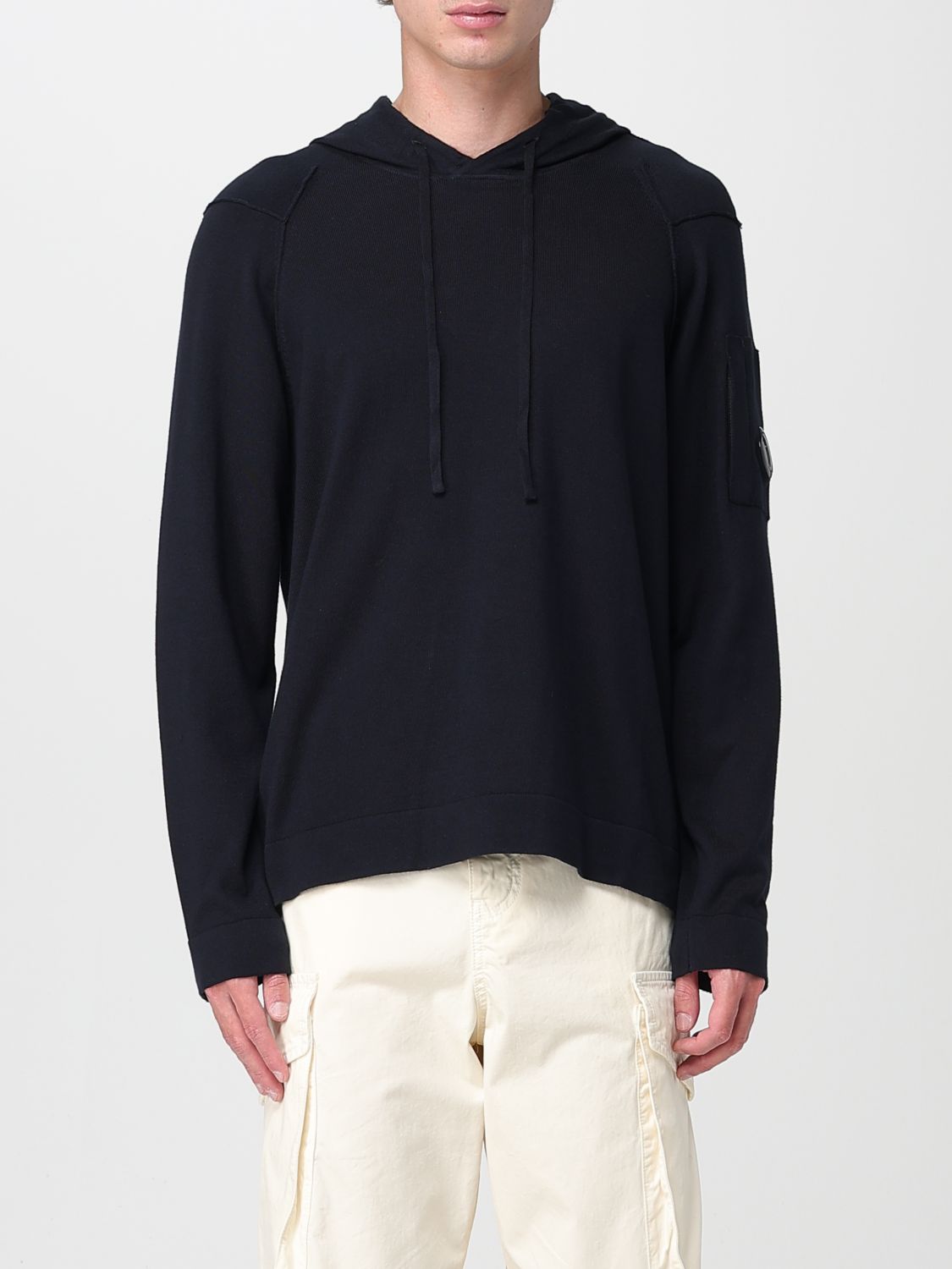 C.p. Company Sweatshirt C. P. Company Herren Farbe Blau In Black