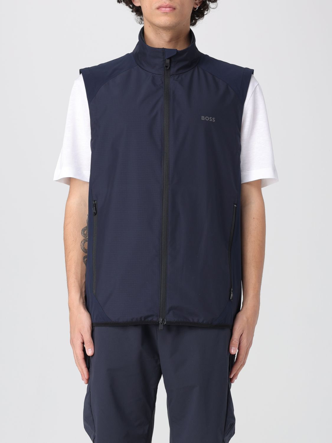 Hugo Boss Gilet Boss Uomo Colore Blue