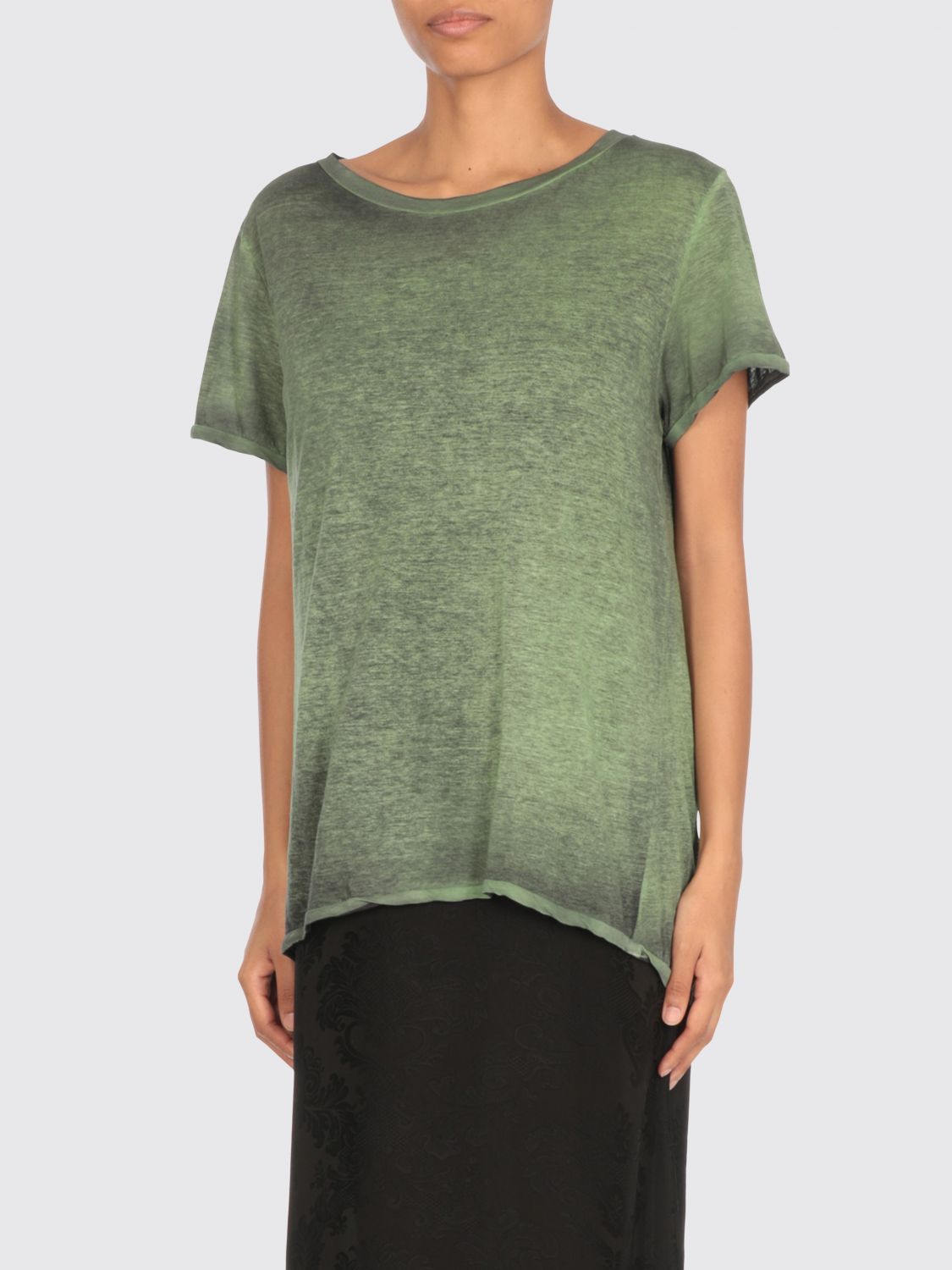 Shop Avant Toi T-shirt Woman Color Green