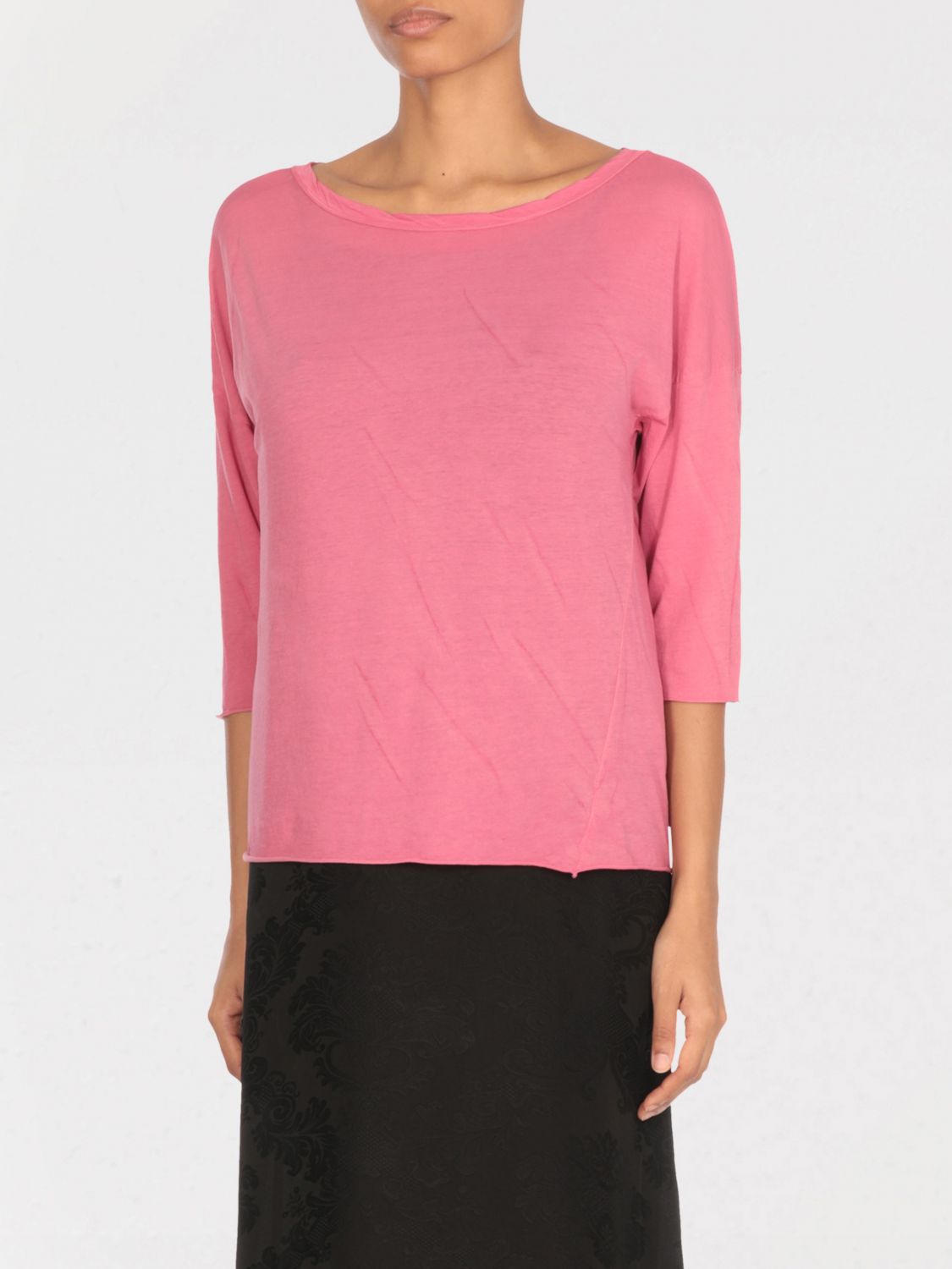 Avant Toi Fuchsia Cotton T-shirt