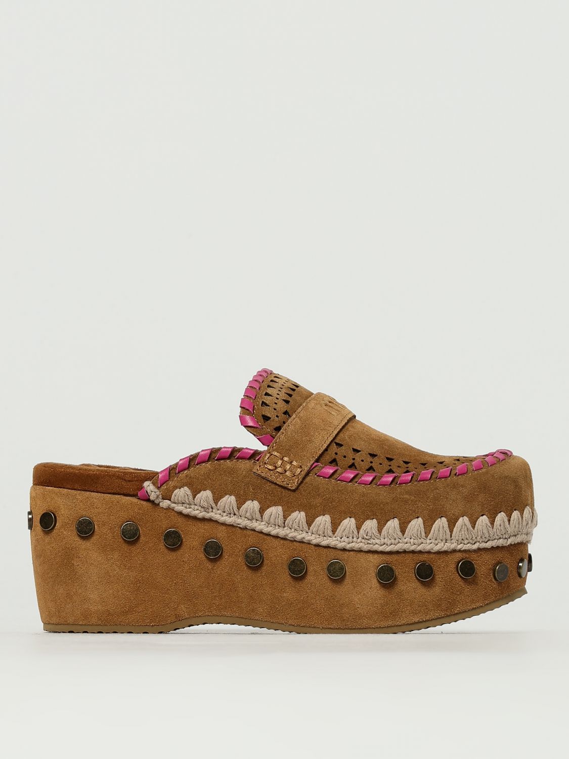 MOU HEELED SANDALS MOU WOMAN COLOR BROWN H01343032