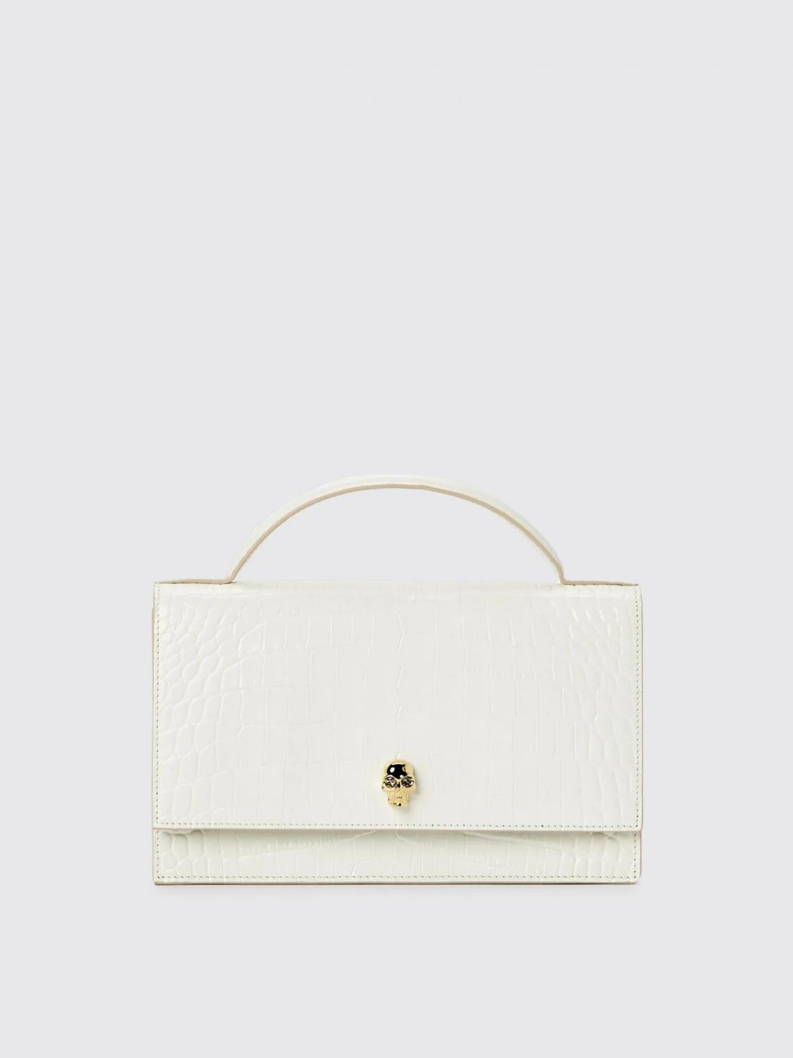 Alexander Mcqueen Shoulder Bag Woman Color White