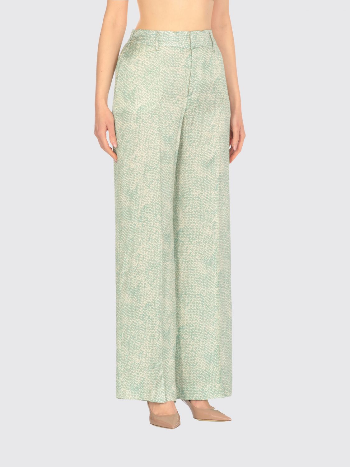 PT TORINO PANTS PT TORINO WOMAN COLOR GREEN H01516012