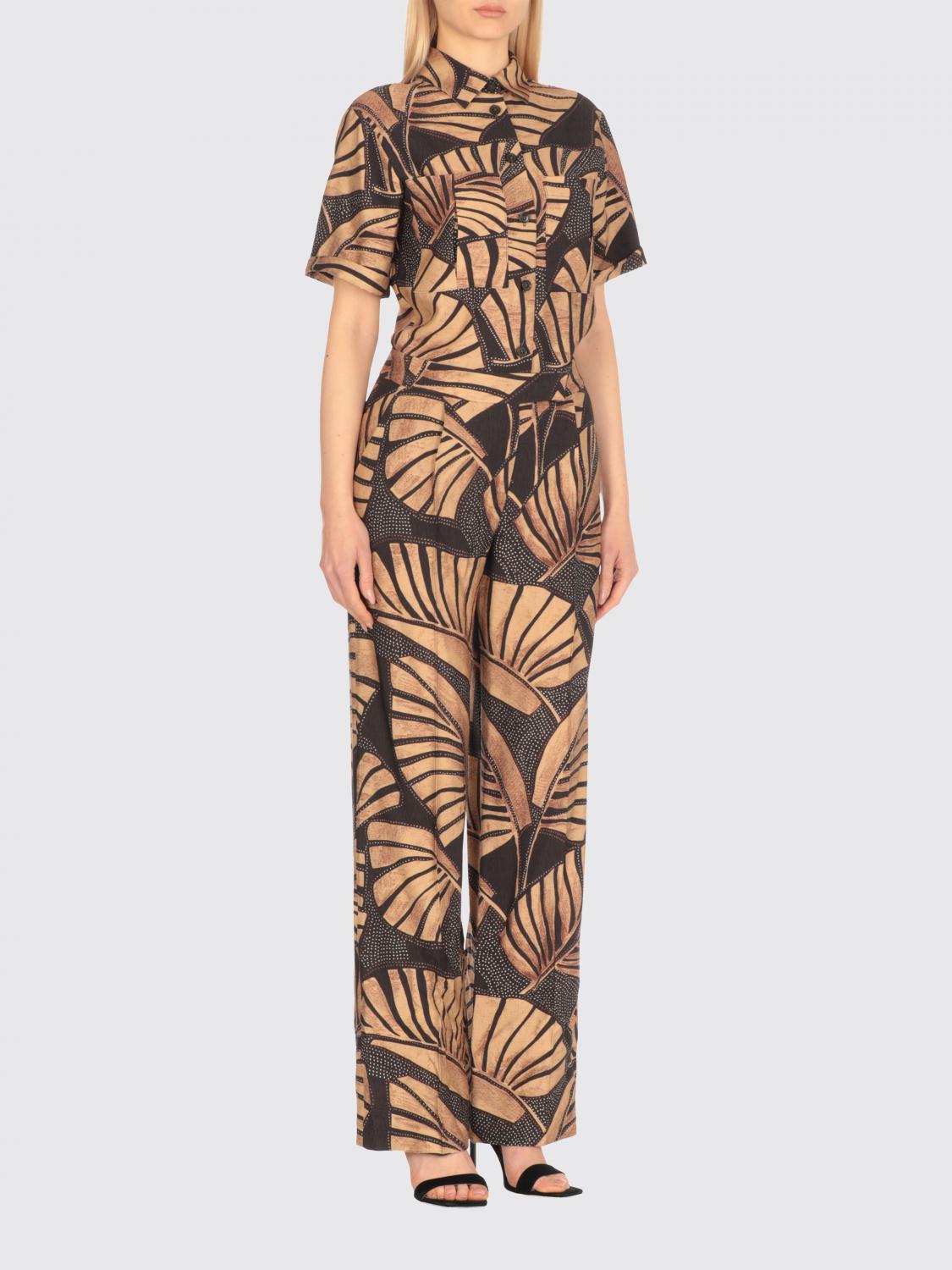 Pt Torino Women's Viscose Jumpsuit Pockets