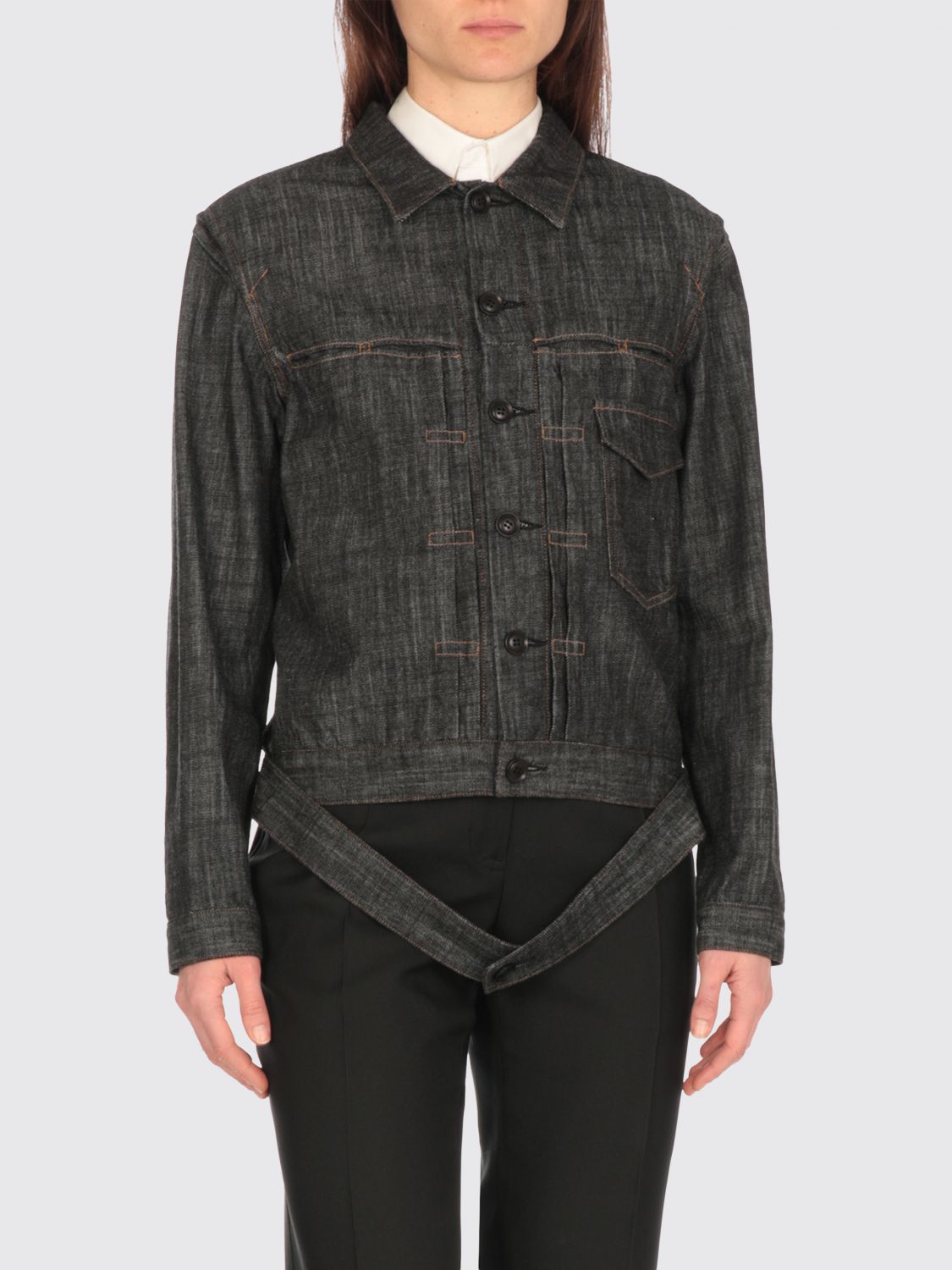 Y's Long Sleeve Denim Jacket