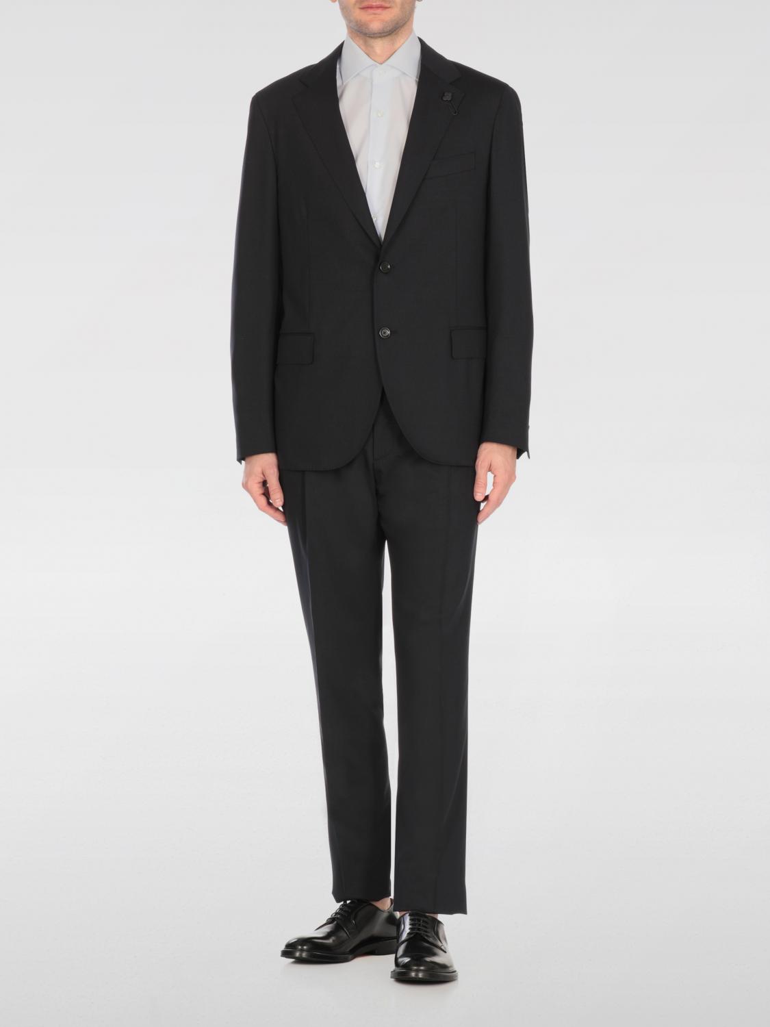 Lardini Suit Men Color Blue