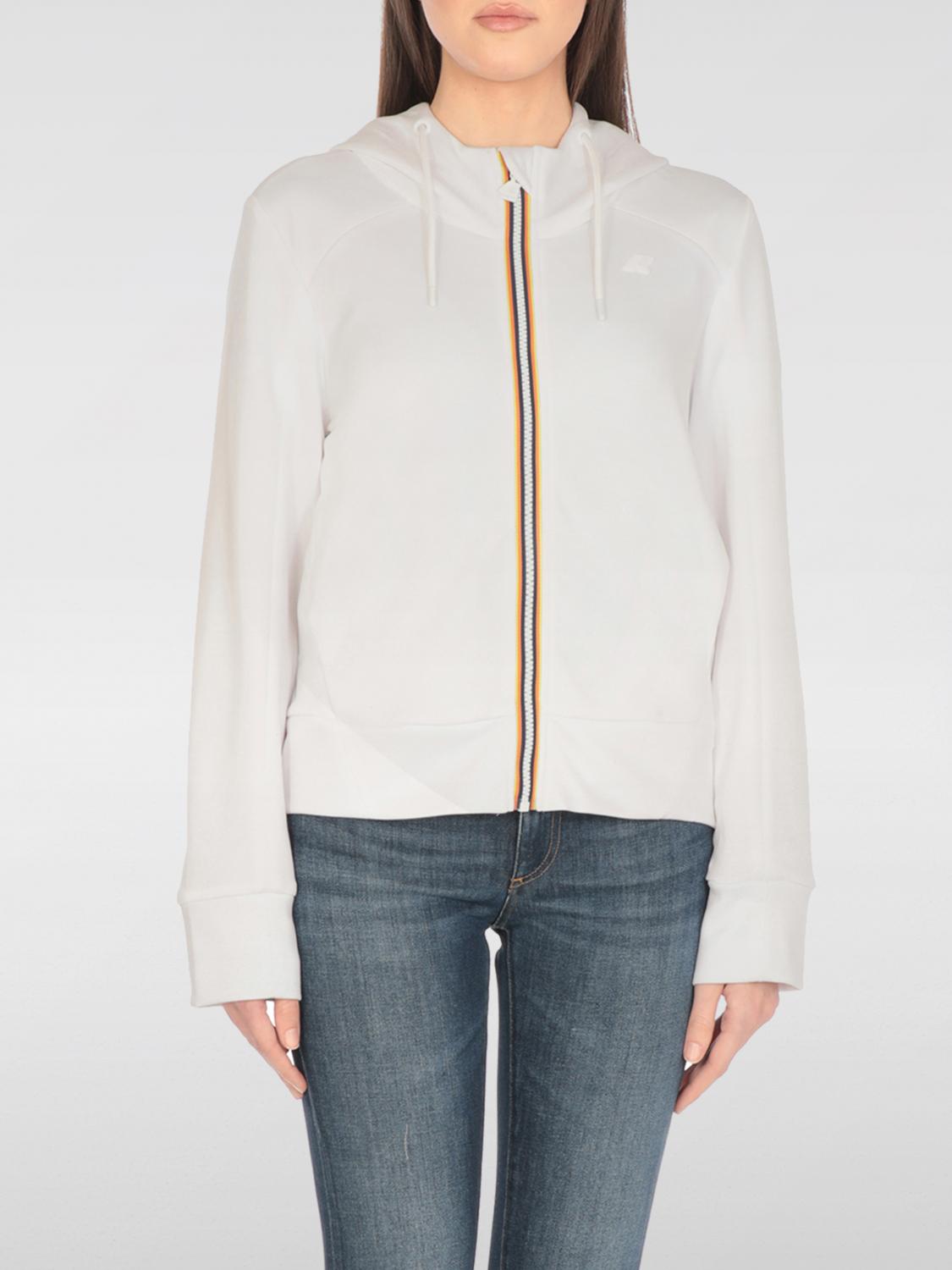 K-Way Vrouw Wit Jacket Woman Color Maat 9