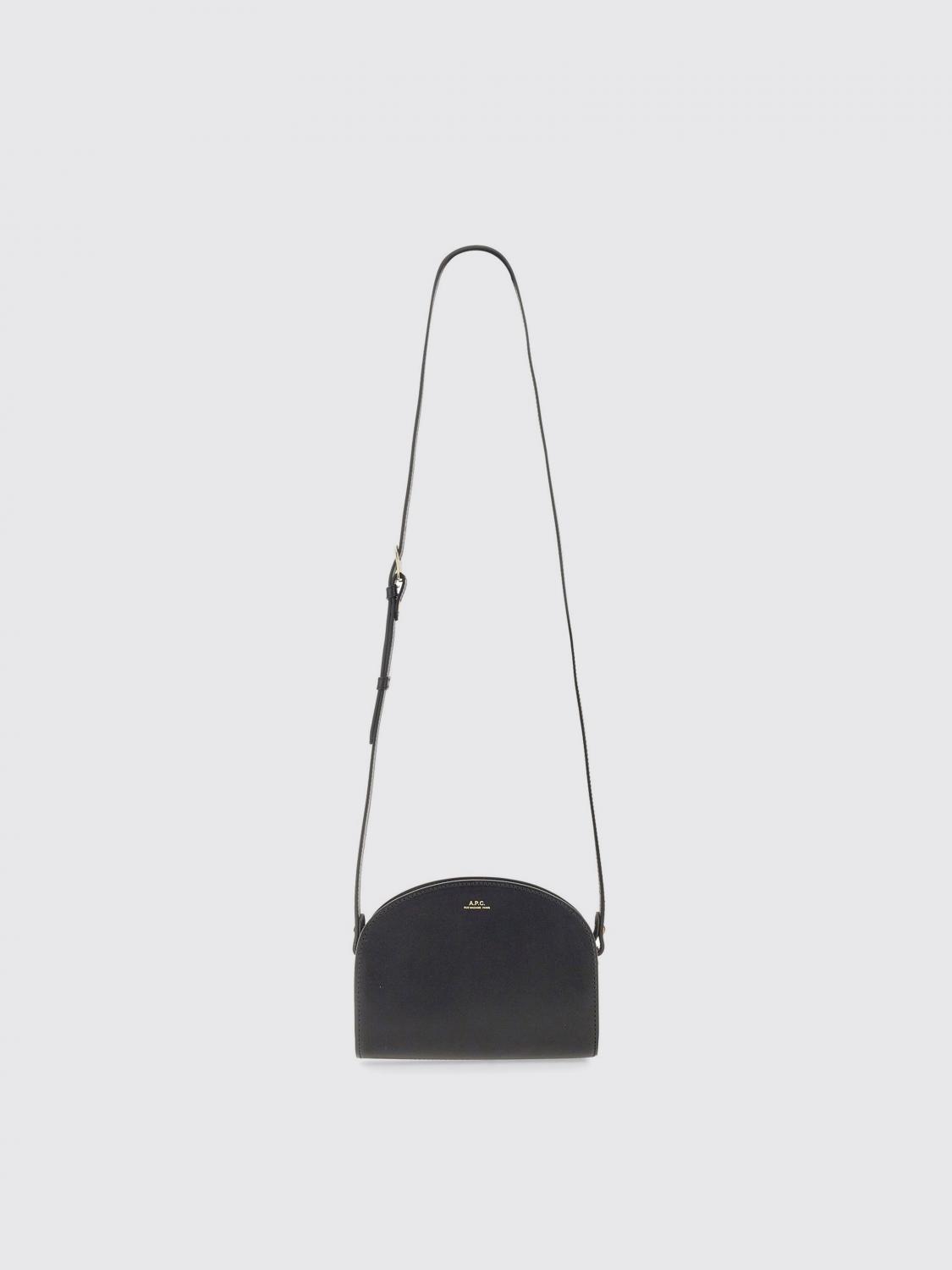 Apc Crossbody Bags A.p.c. Woman Color Black In Black