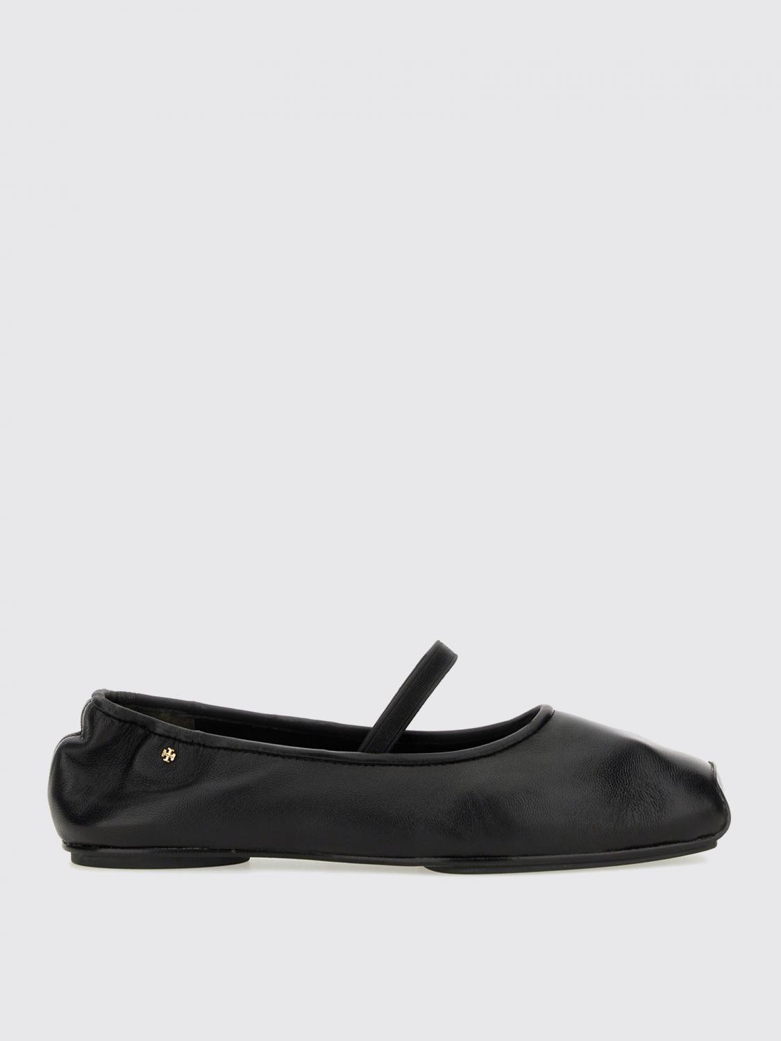 Tory Burch Runway Leather Ballet Flats