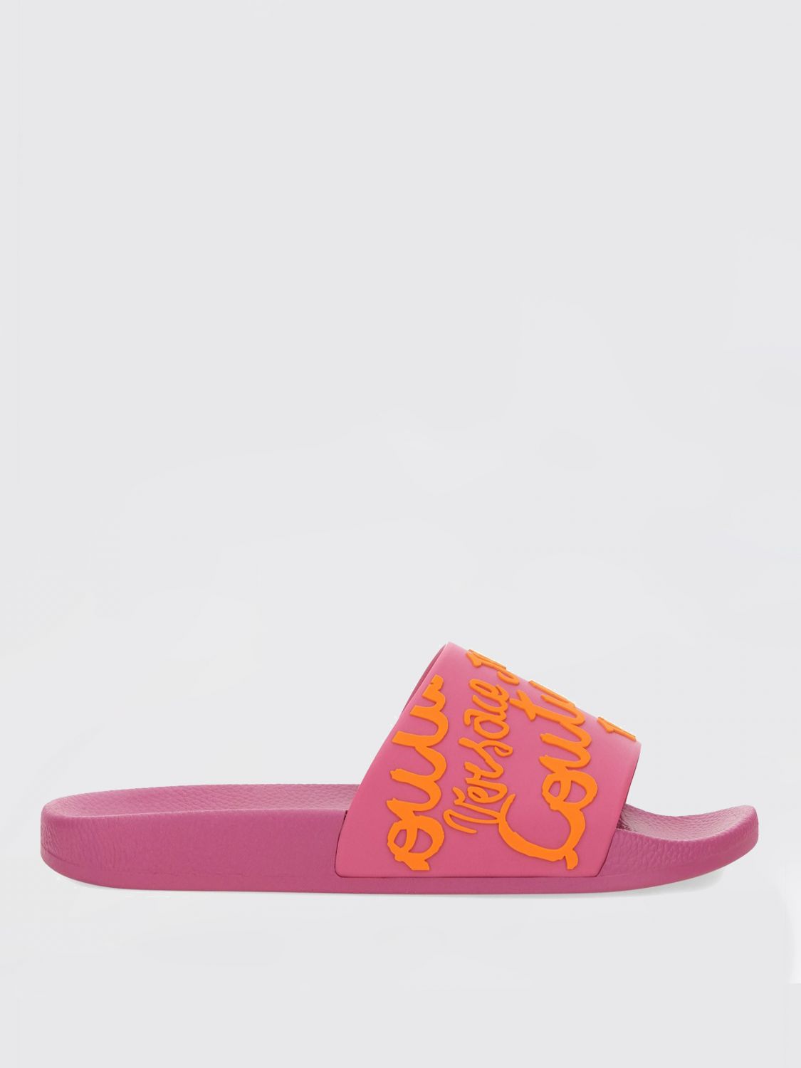 VERSACE JEANS COUTURE FLAT SHOES VERSACE JEANS COUTURE WOMAN COLOR PINK H02296010